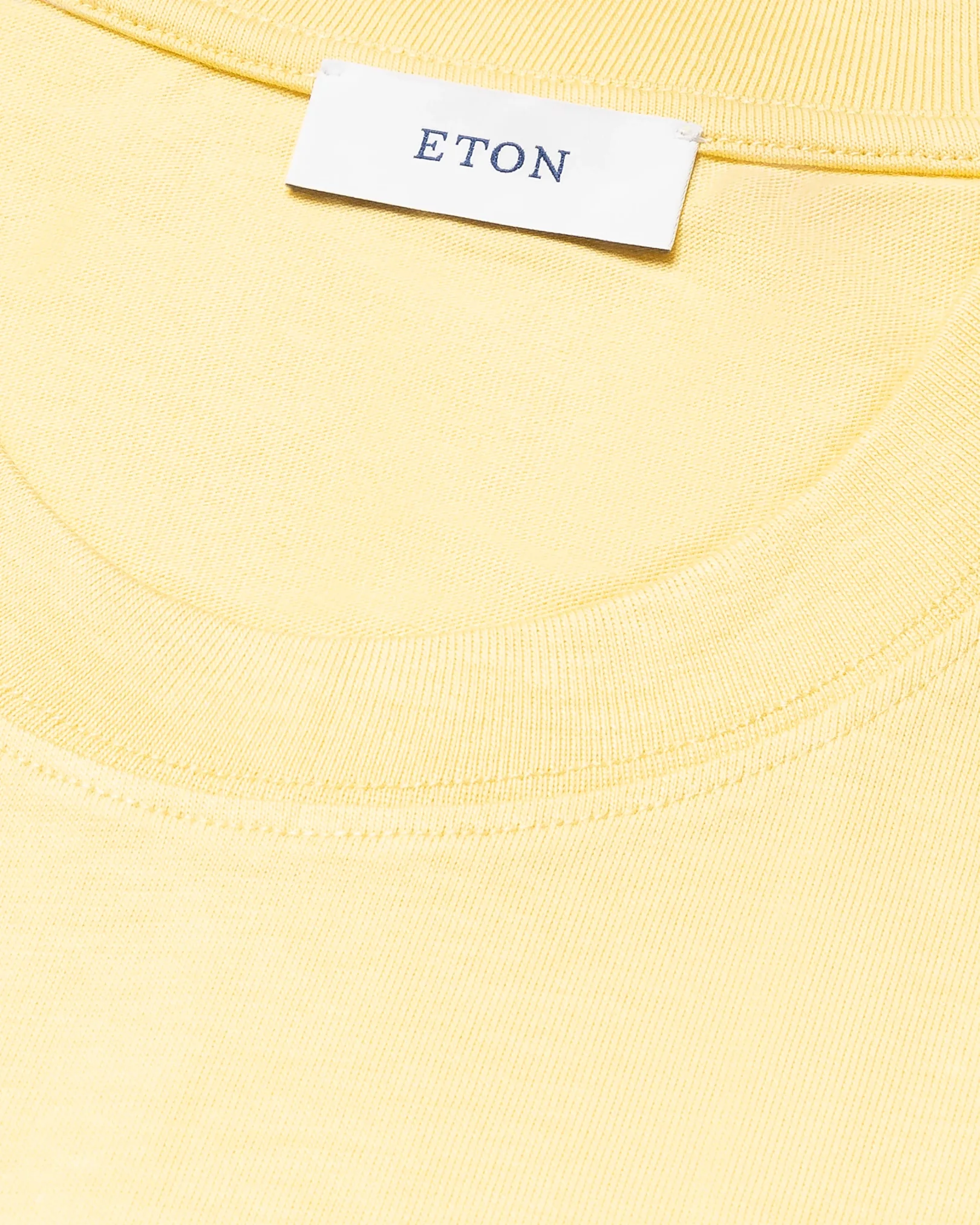 Eton - yellow single jersey supima cotton t shirt yellow single jersey supima cotton t shirt