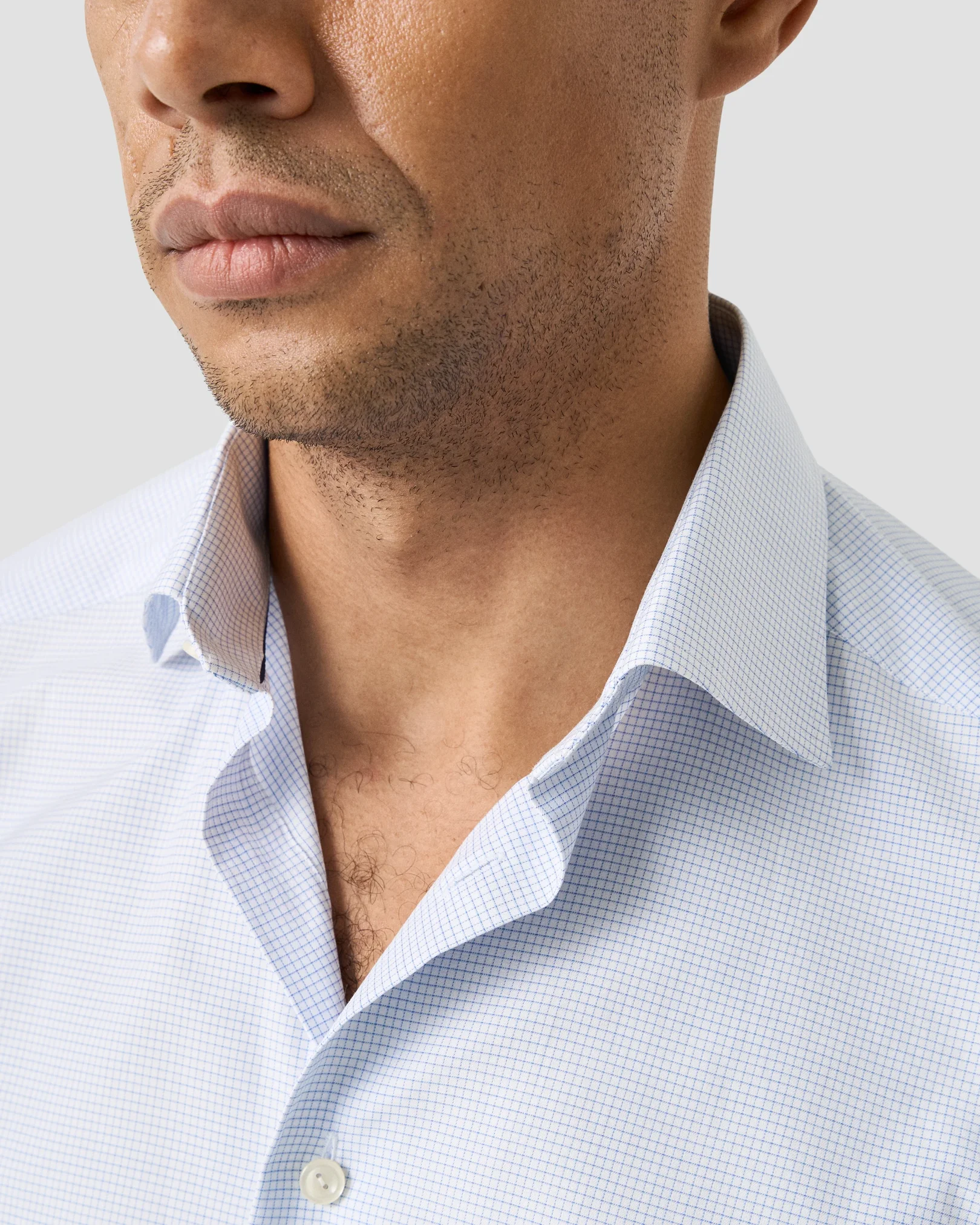 Eton - check signature twill shirt 261