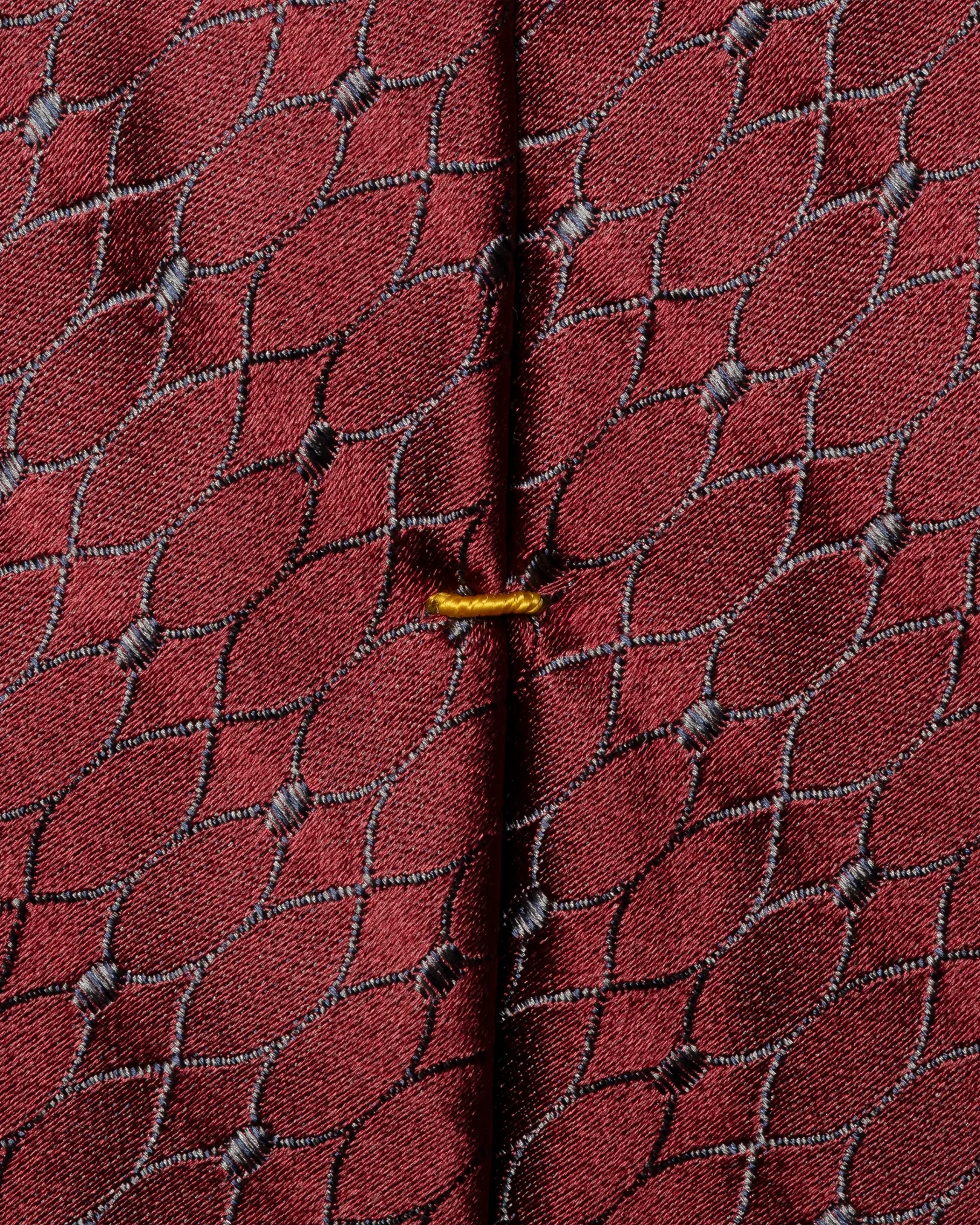 Eton - geometric woven silk 256 tie