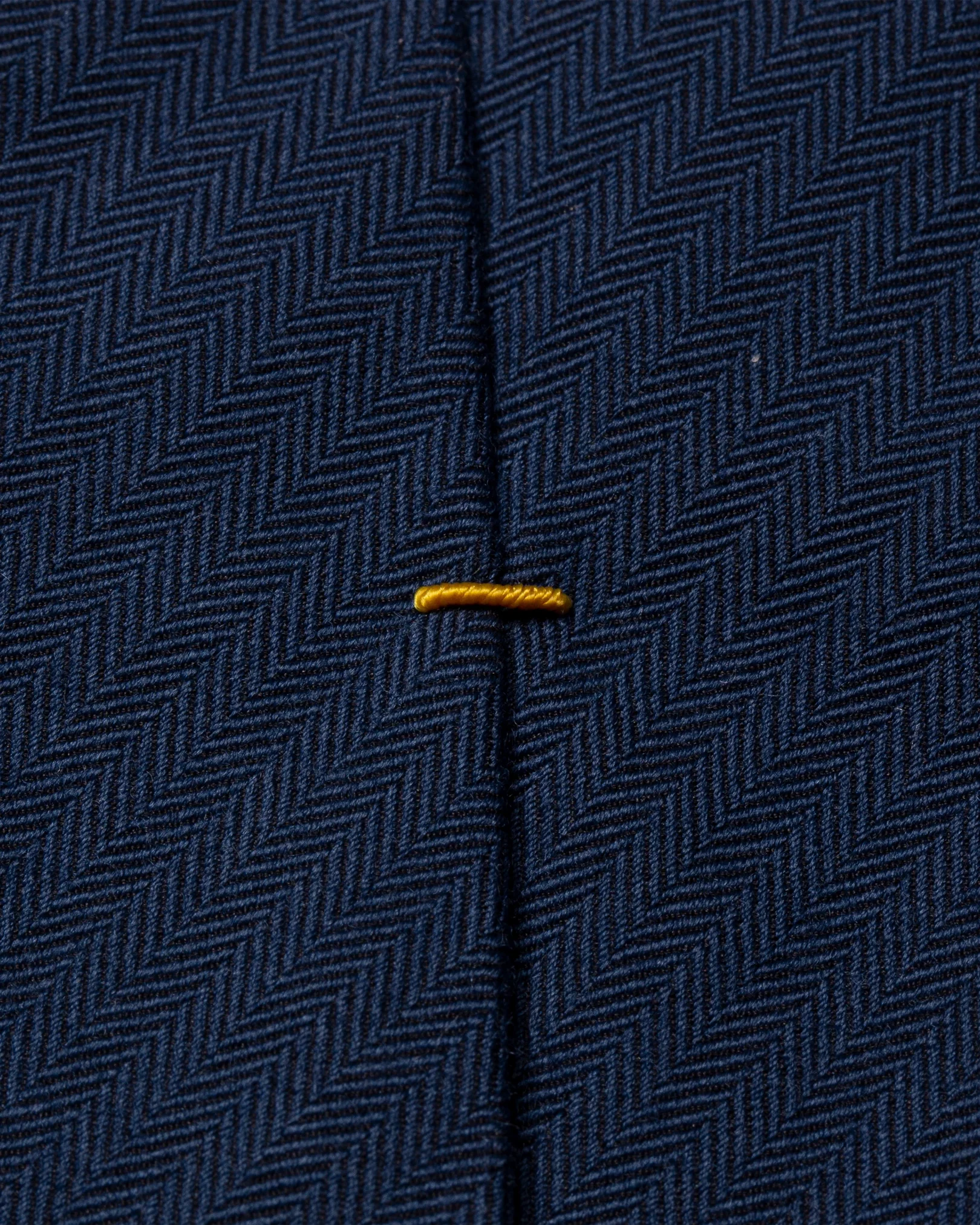 Eton - dark blue herringbone tie