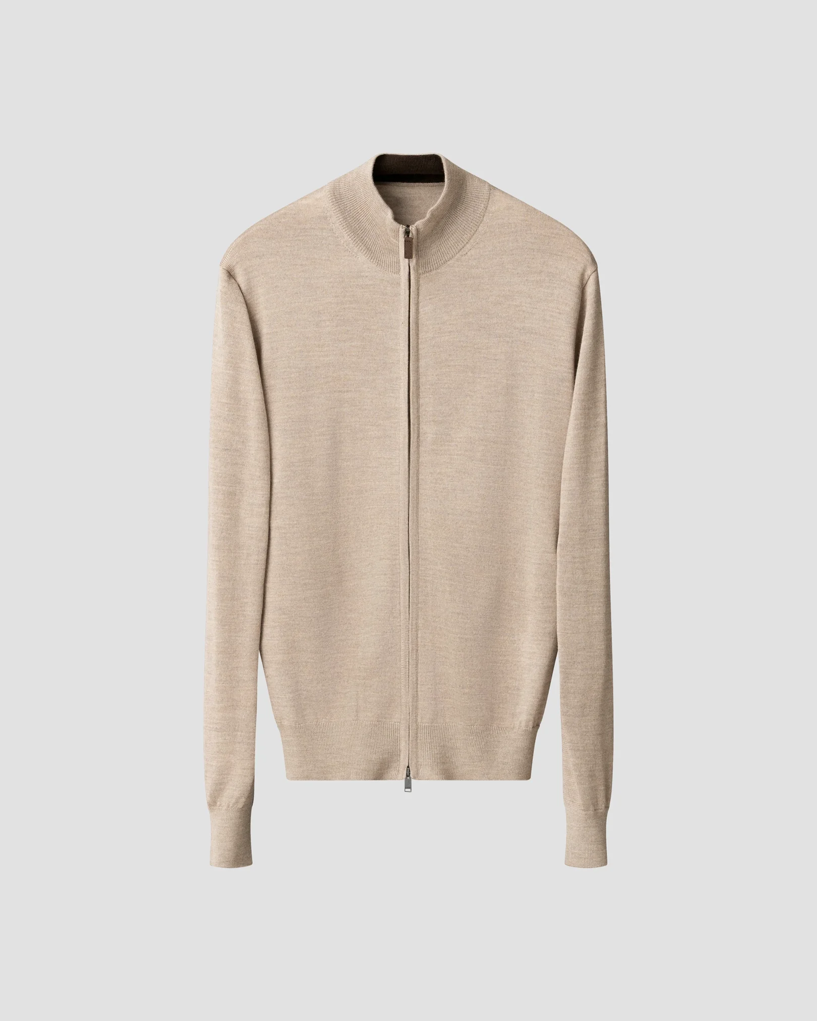Eton - Full Zip Knit Cardigan