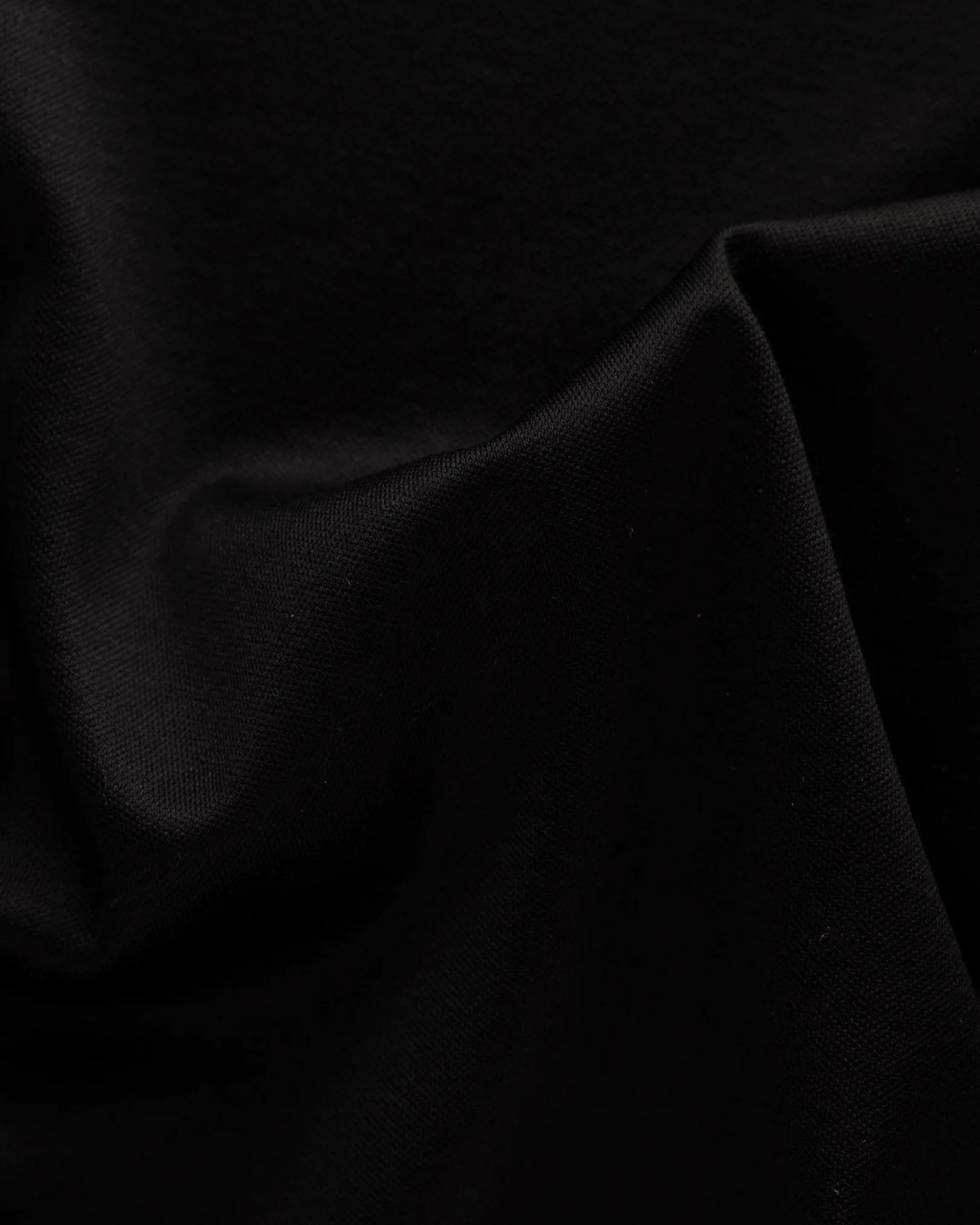 Eton - black jersey neckrib