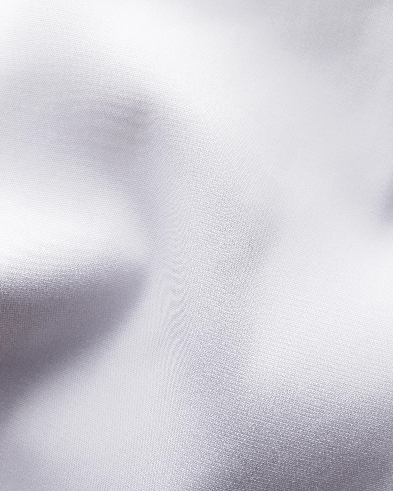 Eton - white poplin shirt glass print details
