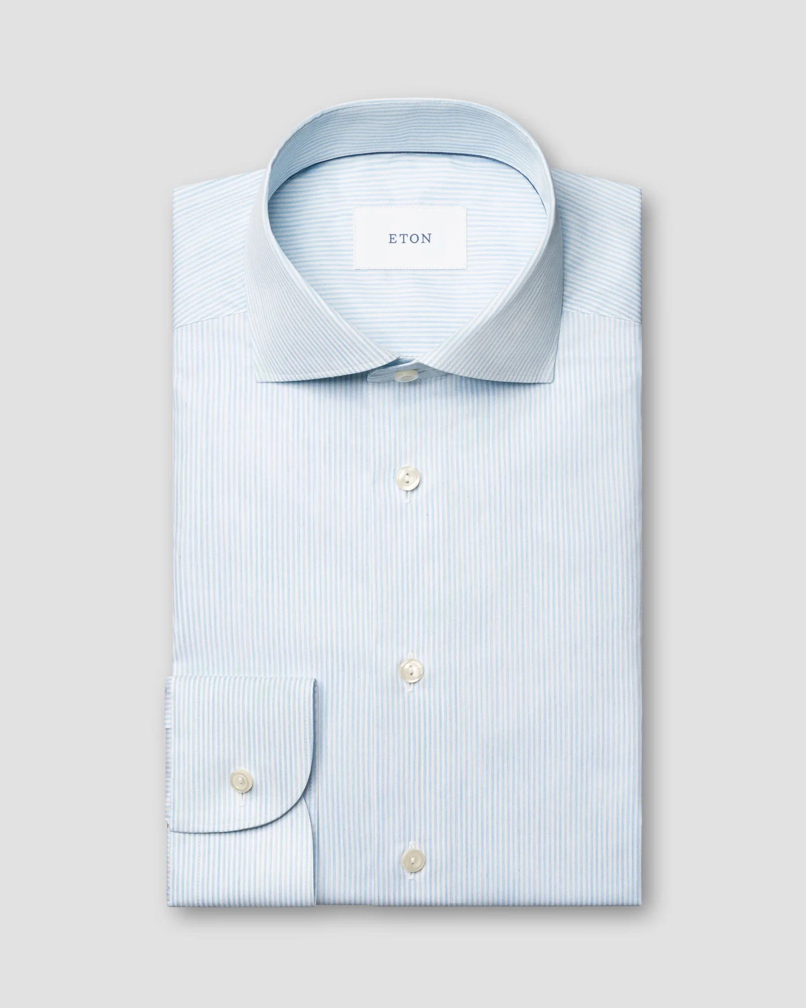 Eton - Striped Fine Twill Shirt