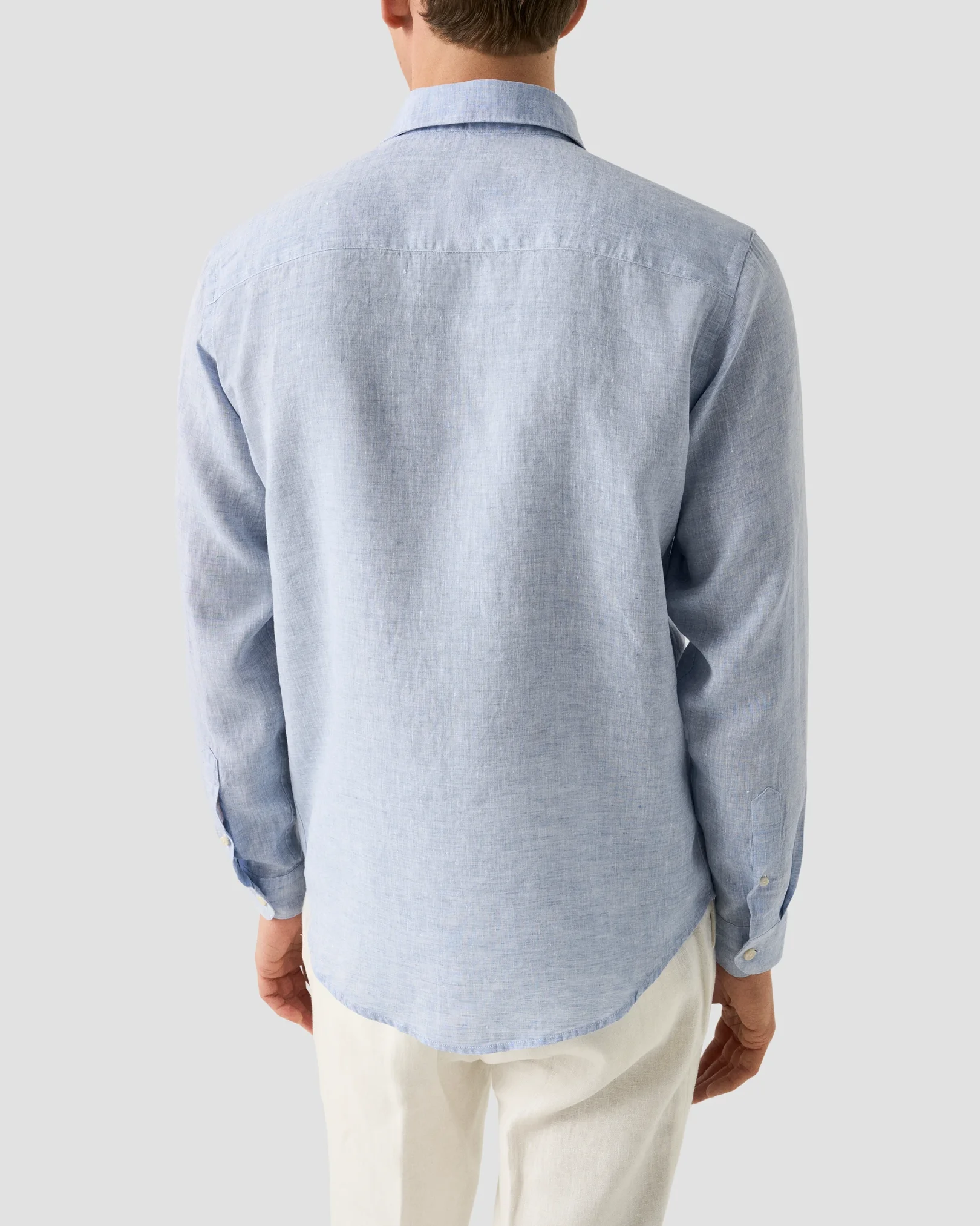 Eton - Chemise en lin unie