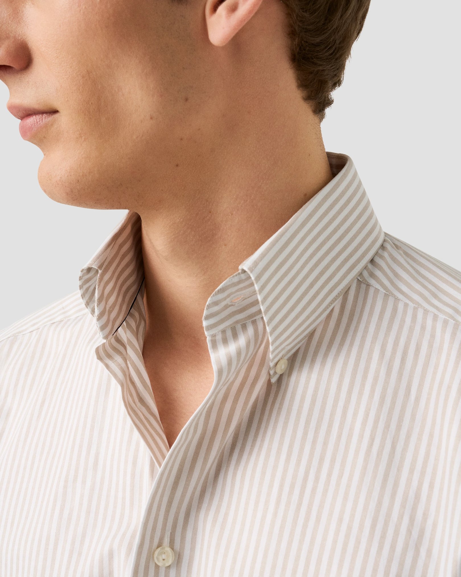 Eton - Gestreiftes Signature-Oxford-Hemd