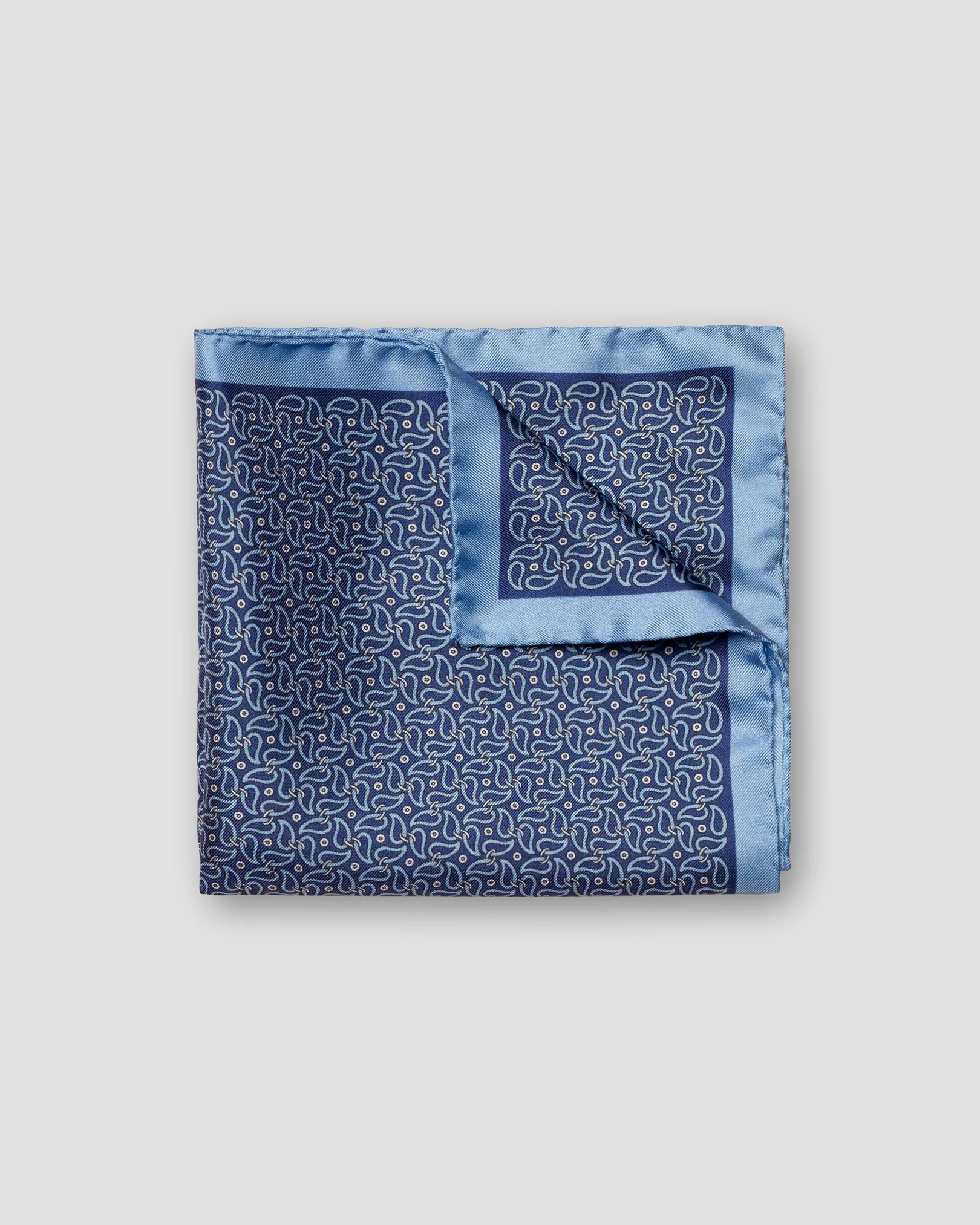 Eton - mid blue pocket square