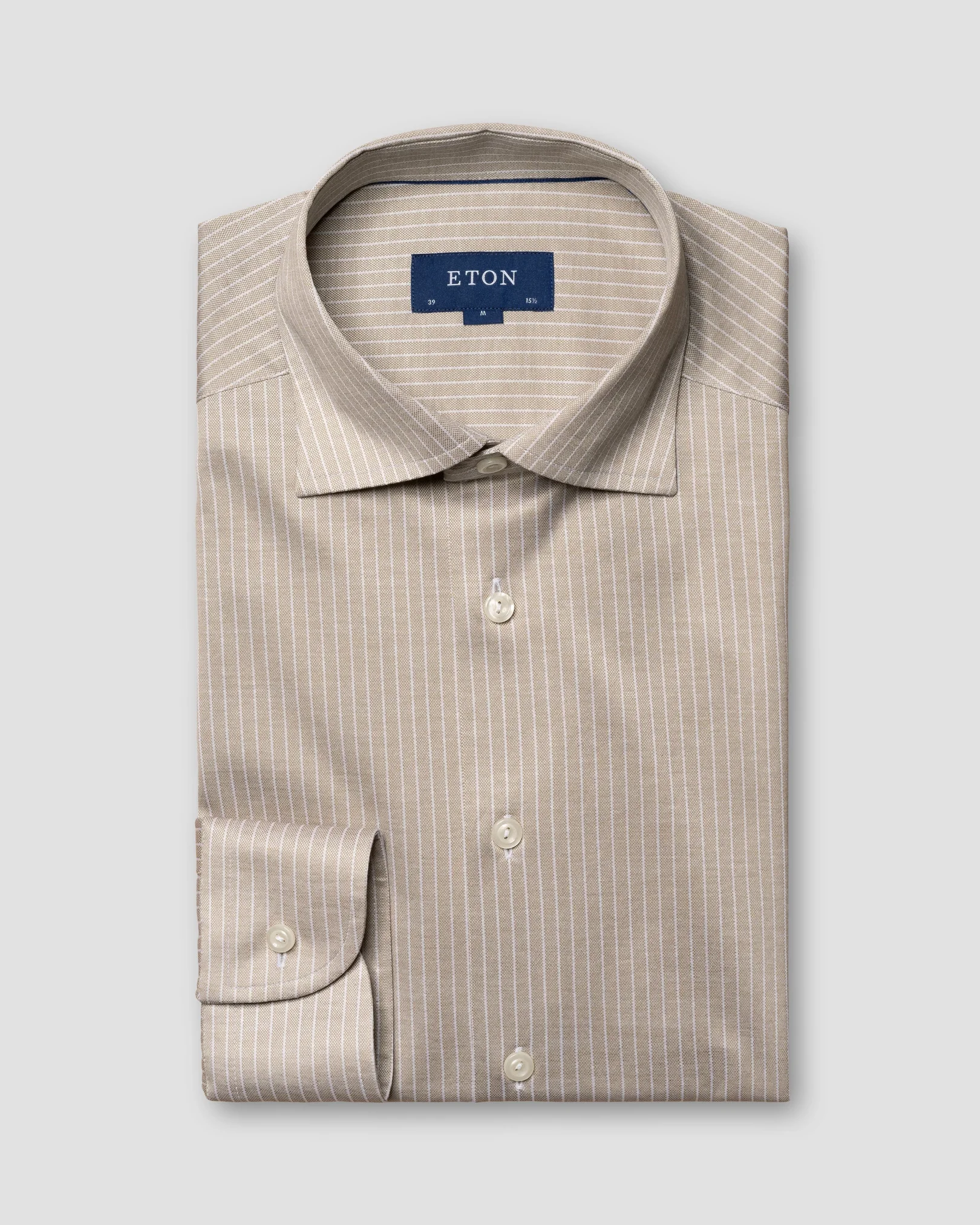 Eton - Striped Four Way Strech Shirt