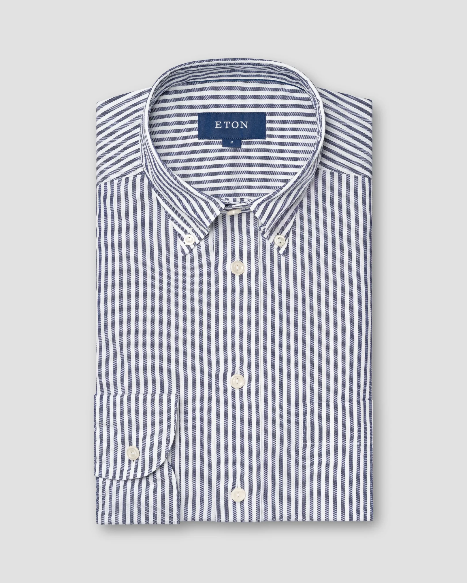 Eton - Striped Oxford Shirt