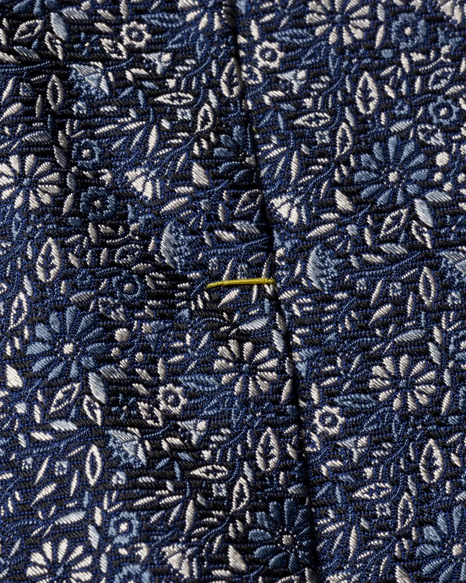 Eton - dark blue floral silk tie