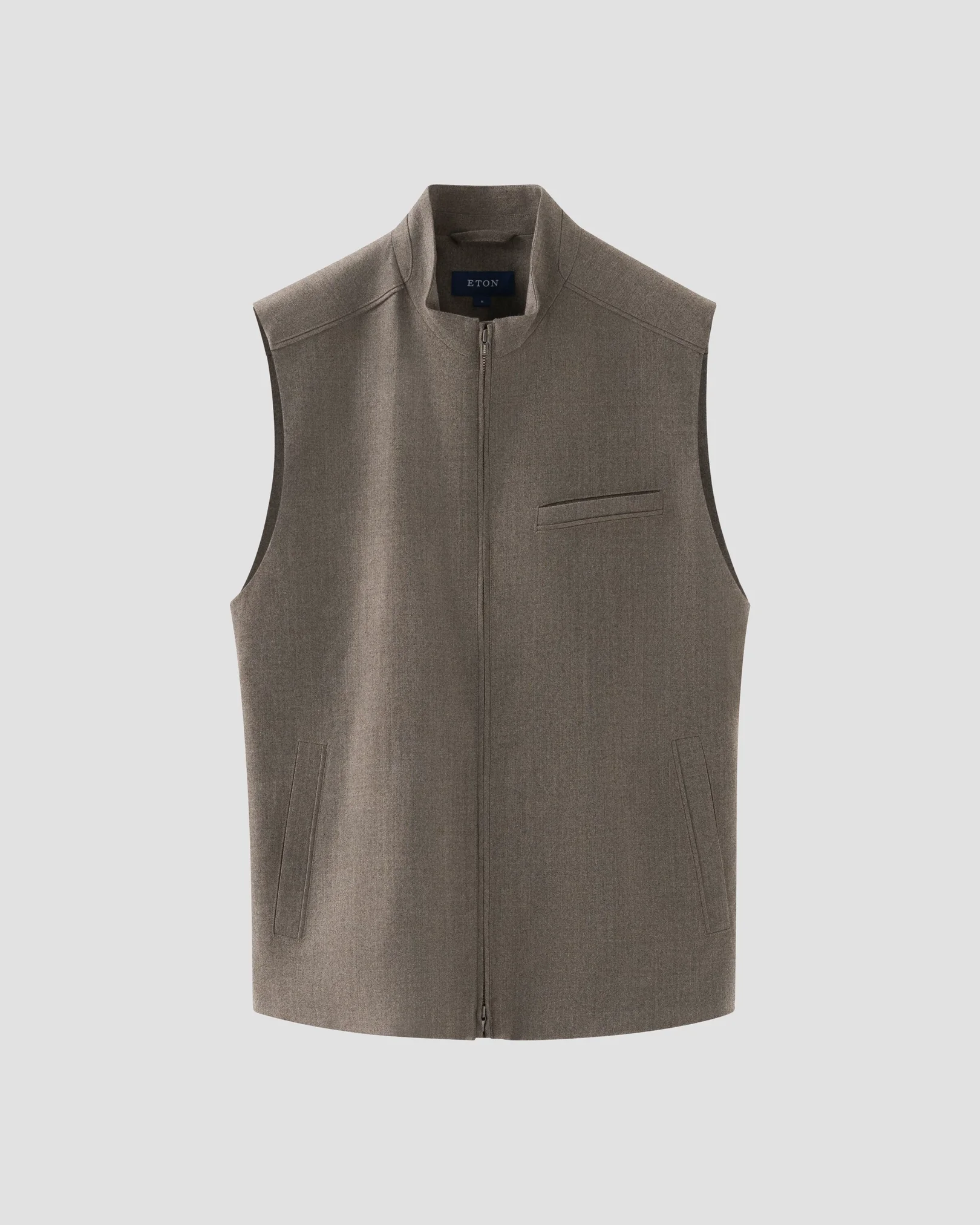 Eton - dark grey flannel vest