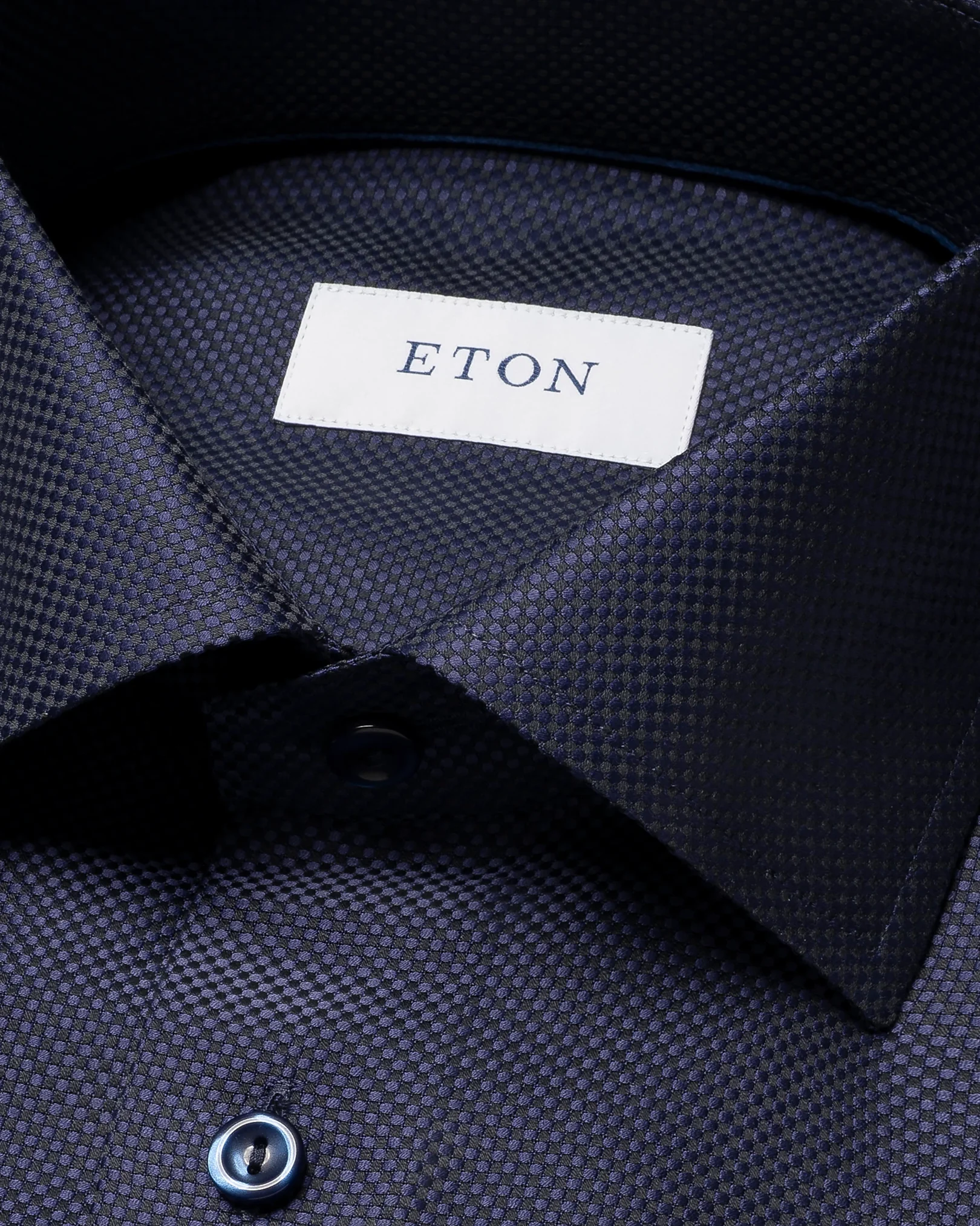 Eton - navy blue king twill