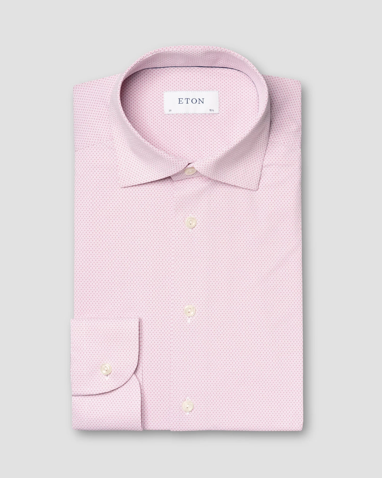 Eton - pink strech shirt