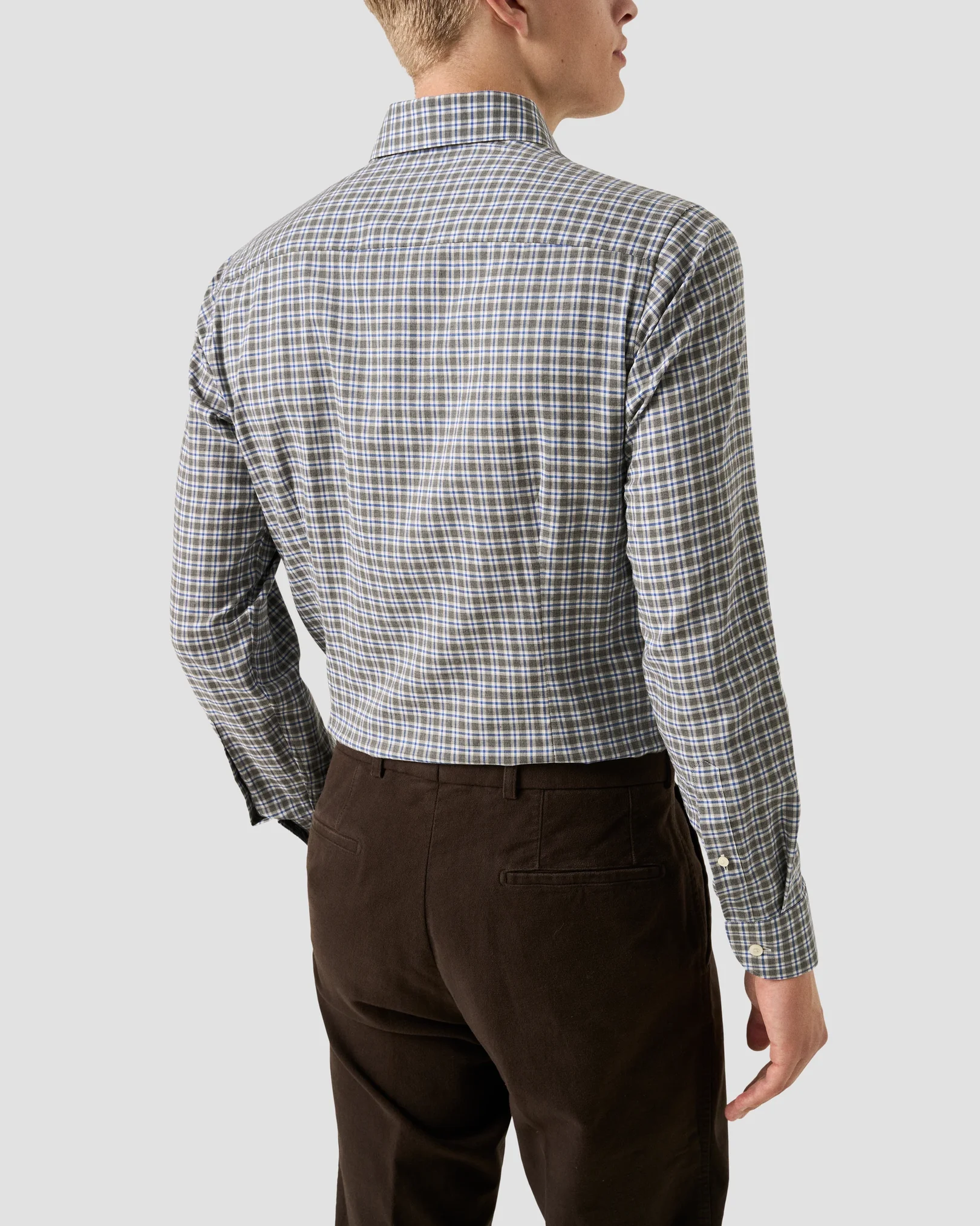 Eton - check 256 signature flannel shirt