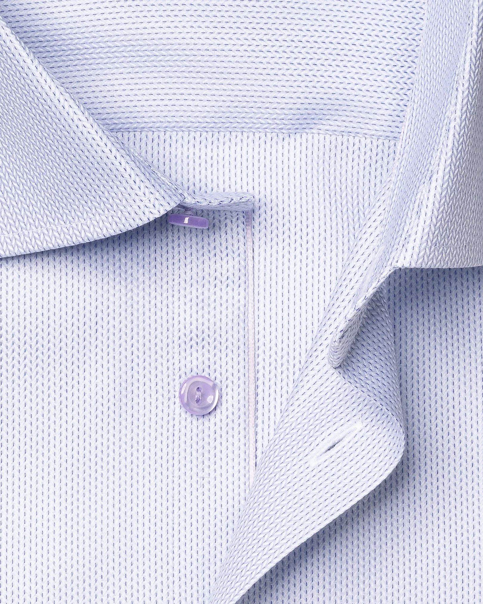 Eton - light purple twill cutaway collar single