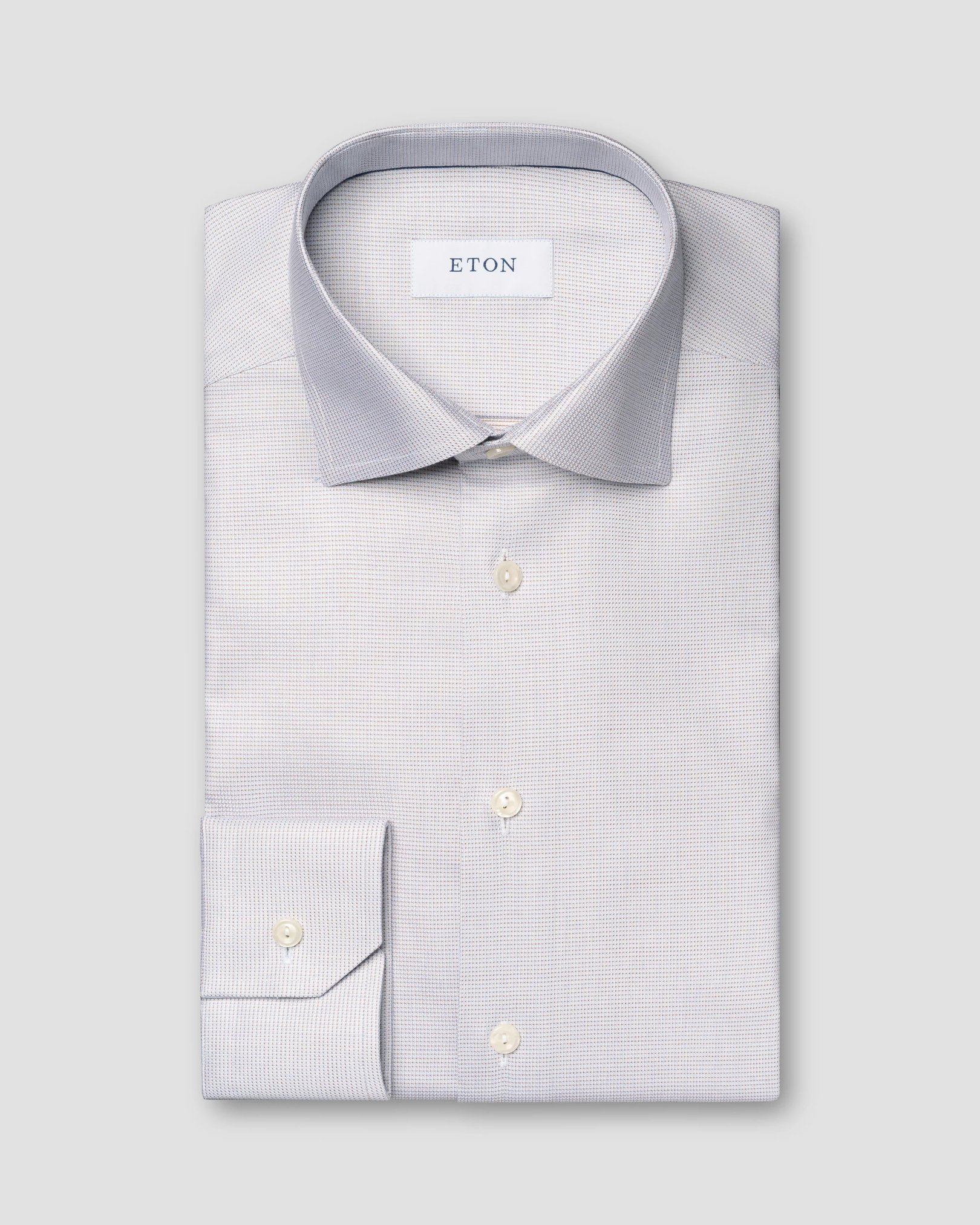 Eton - Semi Solid Cotton TENCEL™ Lyocell Shirt