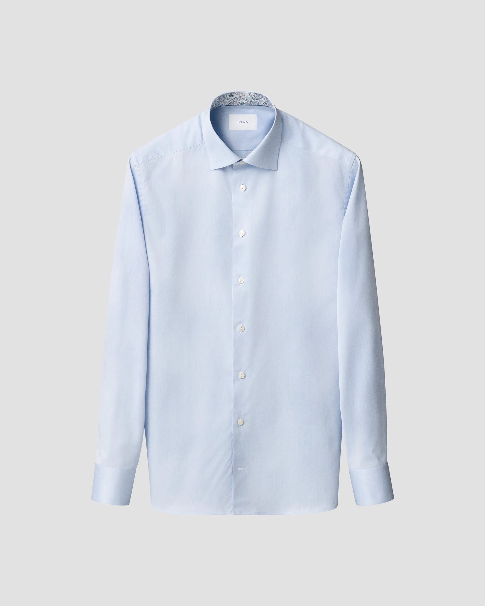 Eton - Solid Paisley Effect Shirt