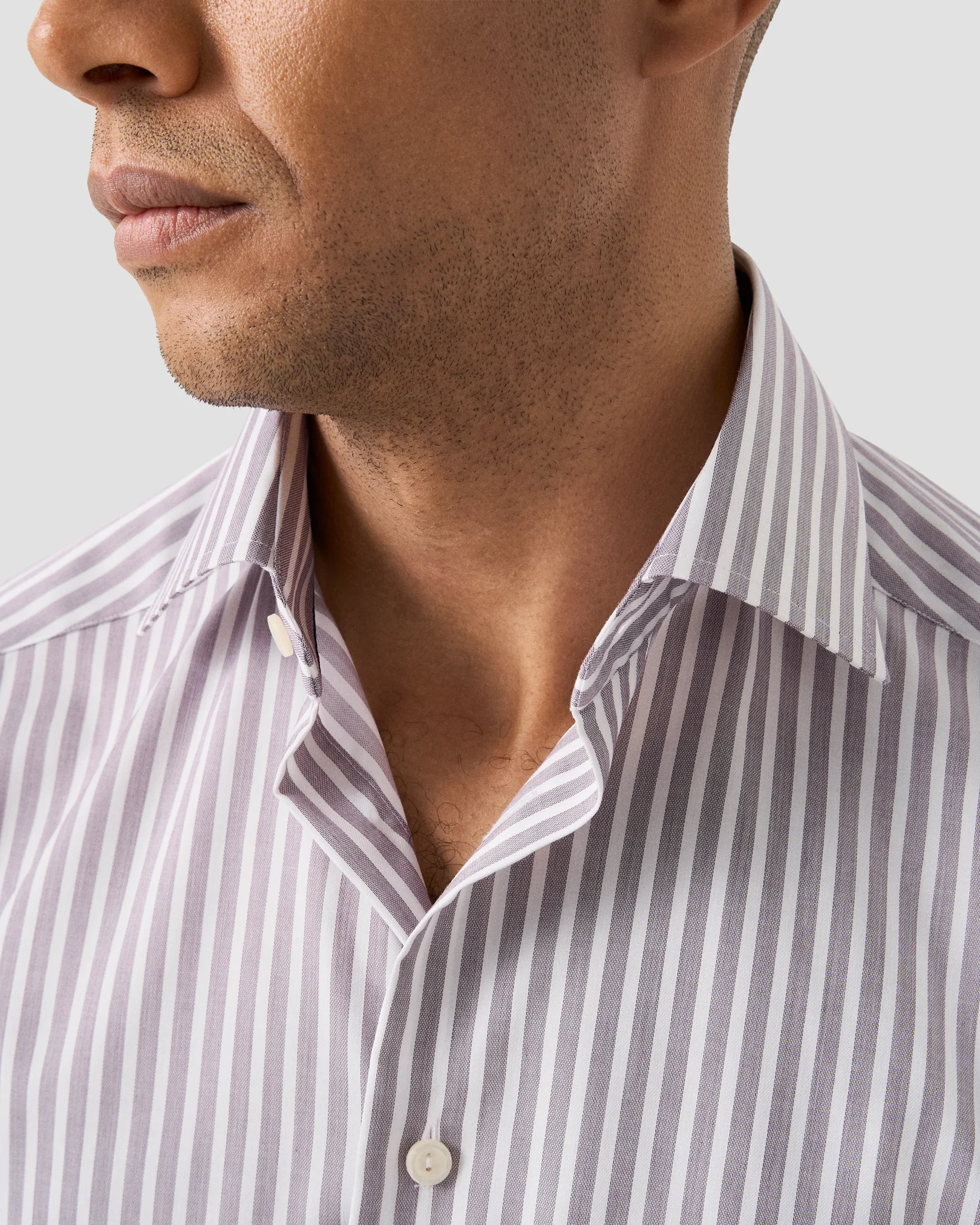 Eton - Striped Twill Shirt