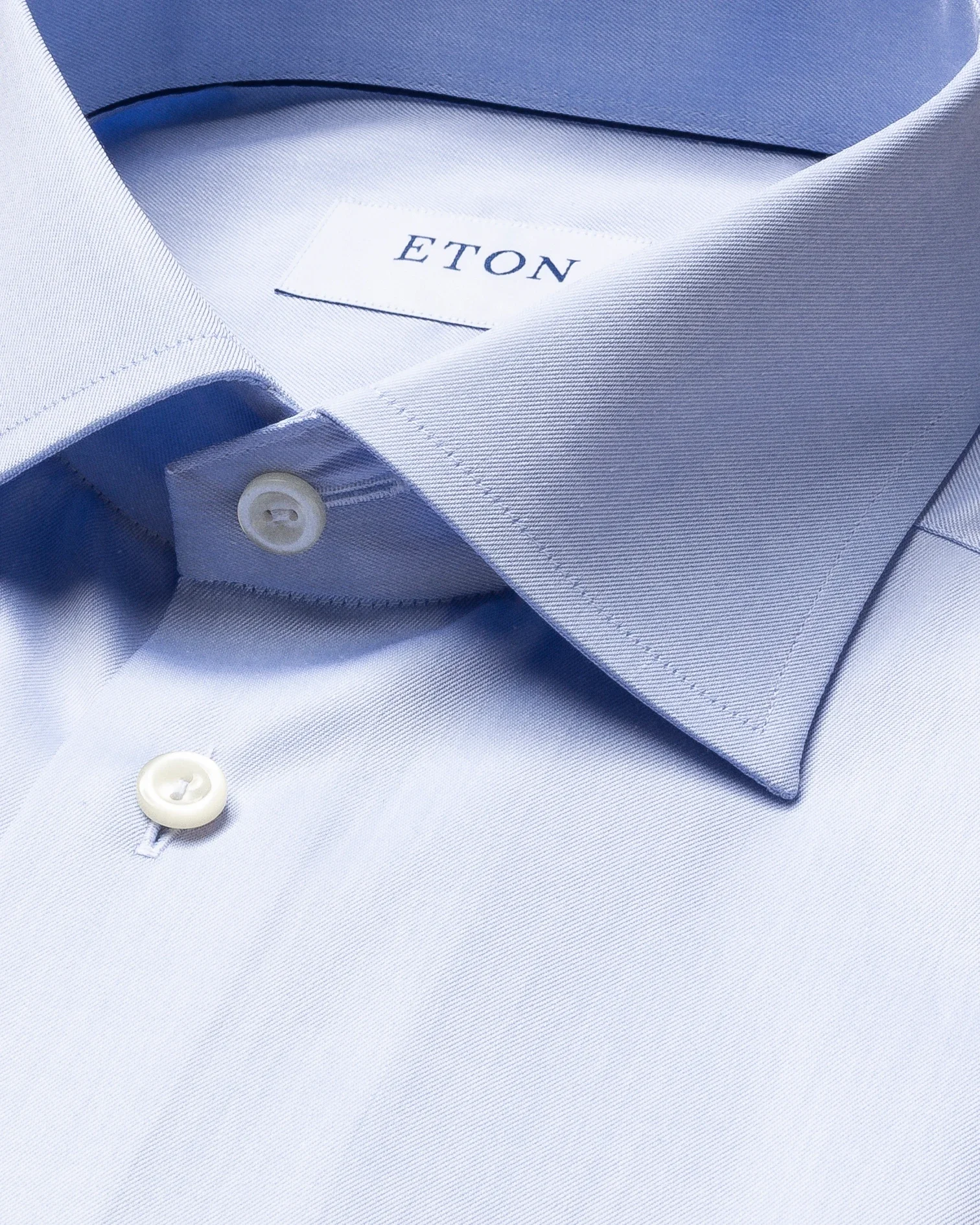 Eton - light blue french cuff shirt