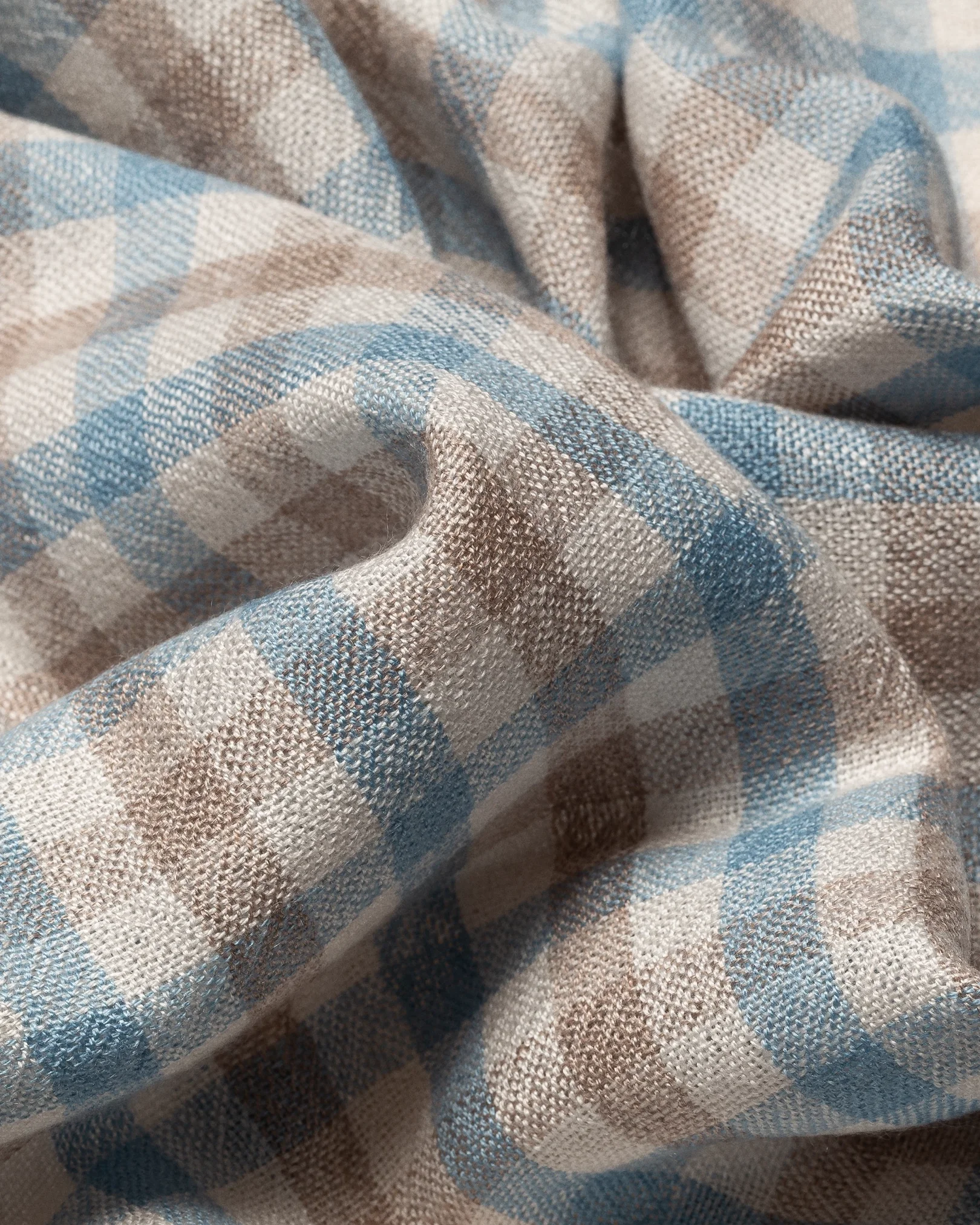 Eton - light blue cashmere scarf