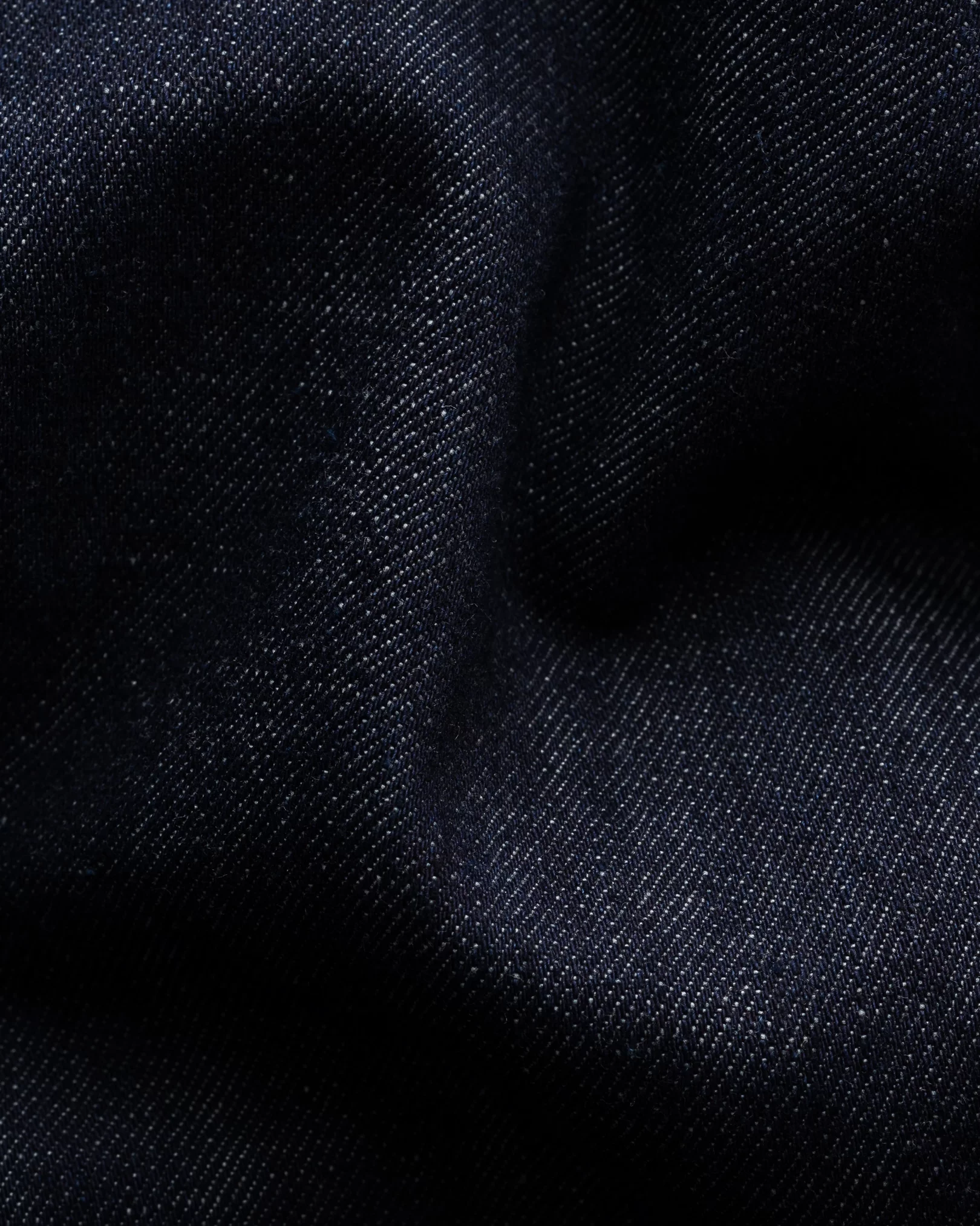 Dark Blue Denim Shirt – Button Down - Eton