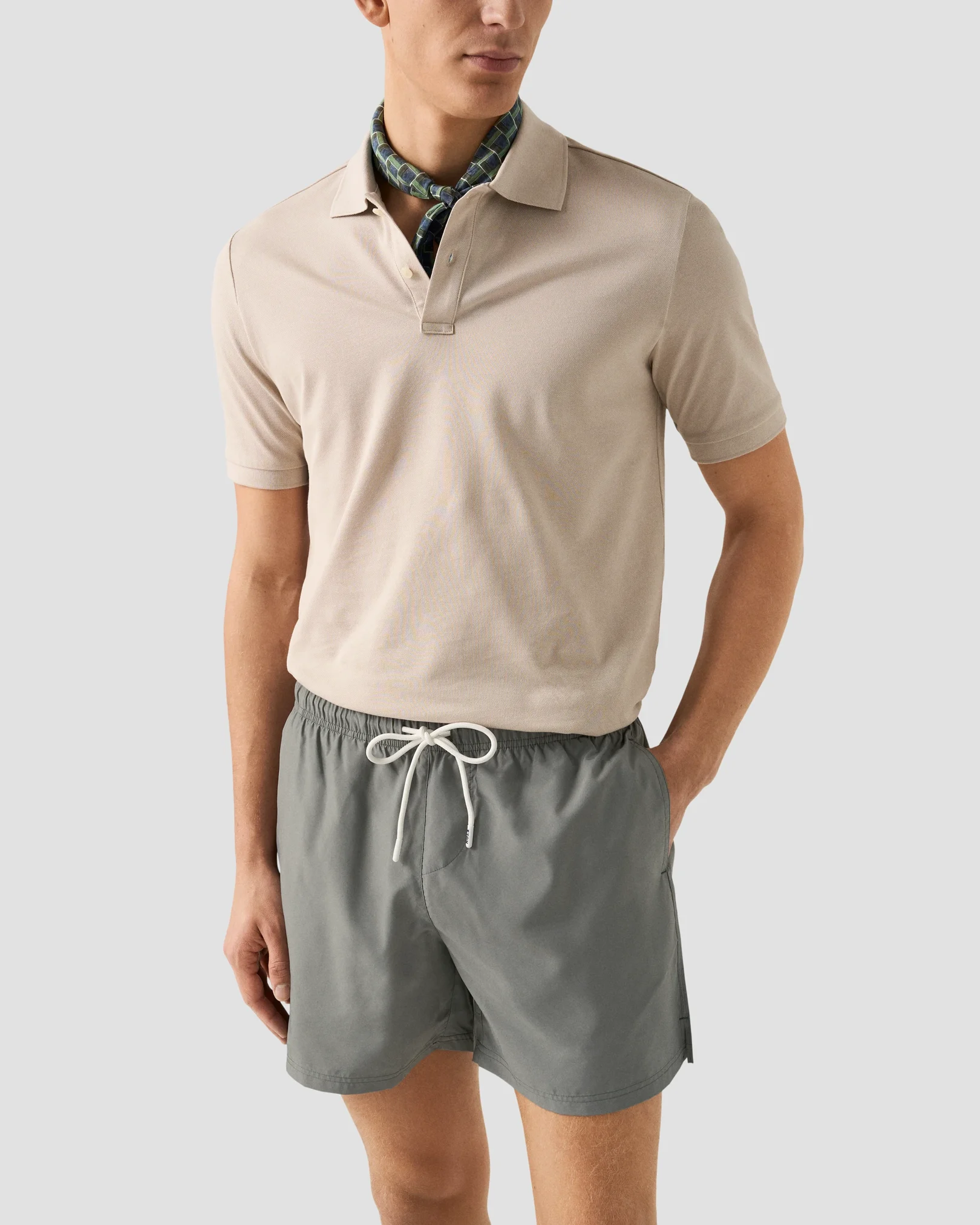 Eton - Solid Swim Shorts