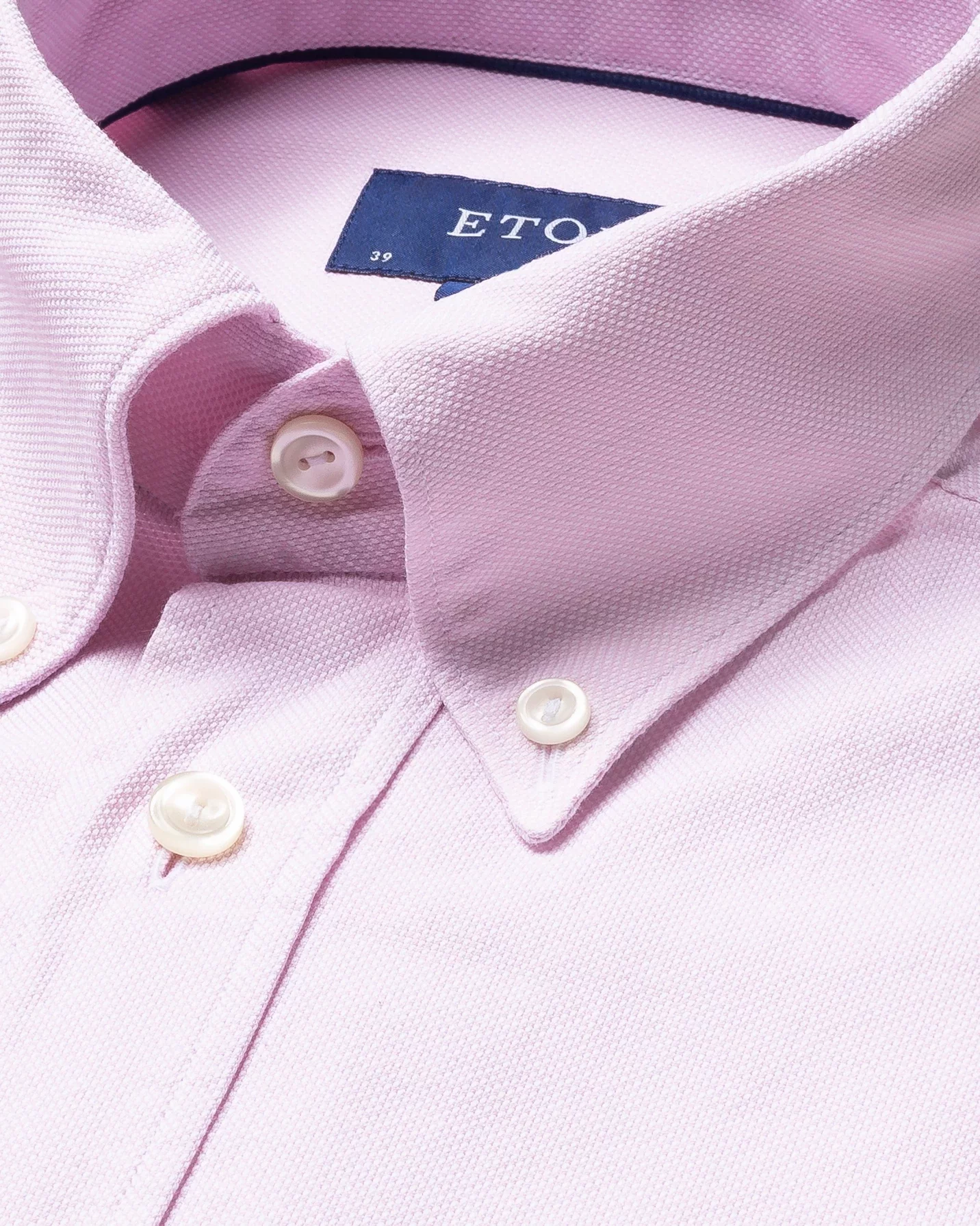 Eton - pink oxford shirt