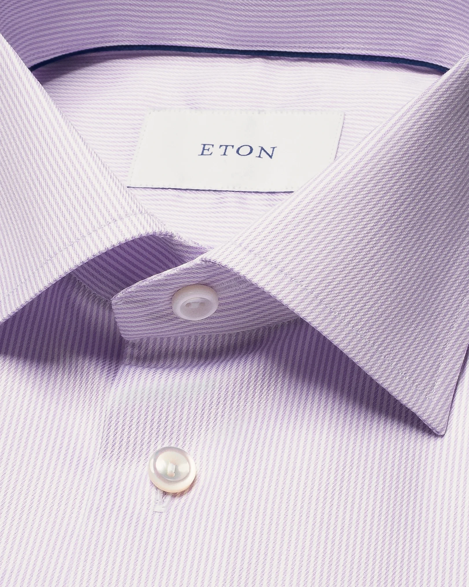 Eton - light purplesignature twill shirt