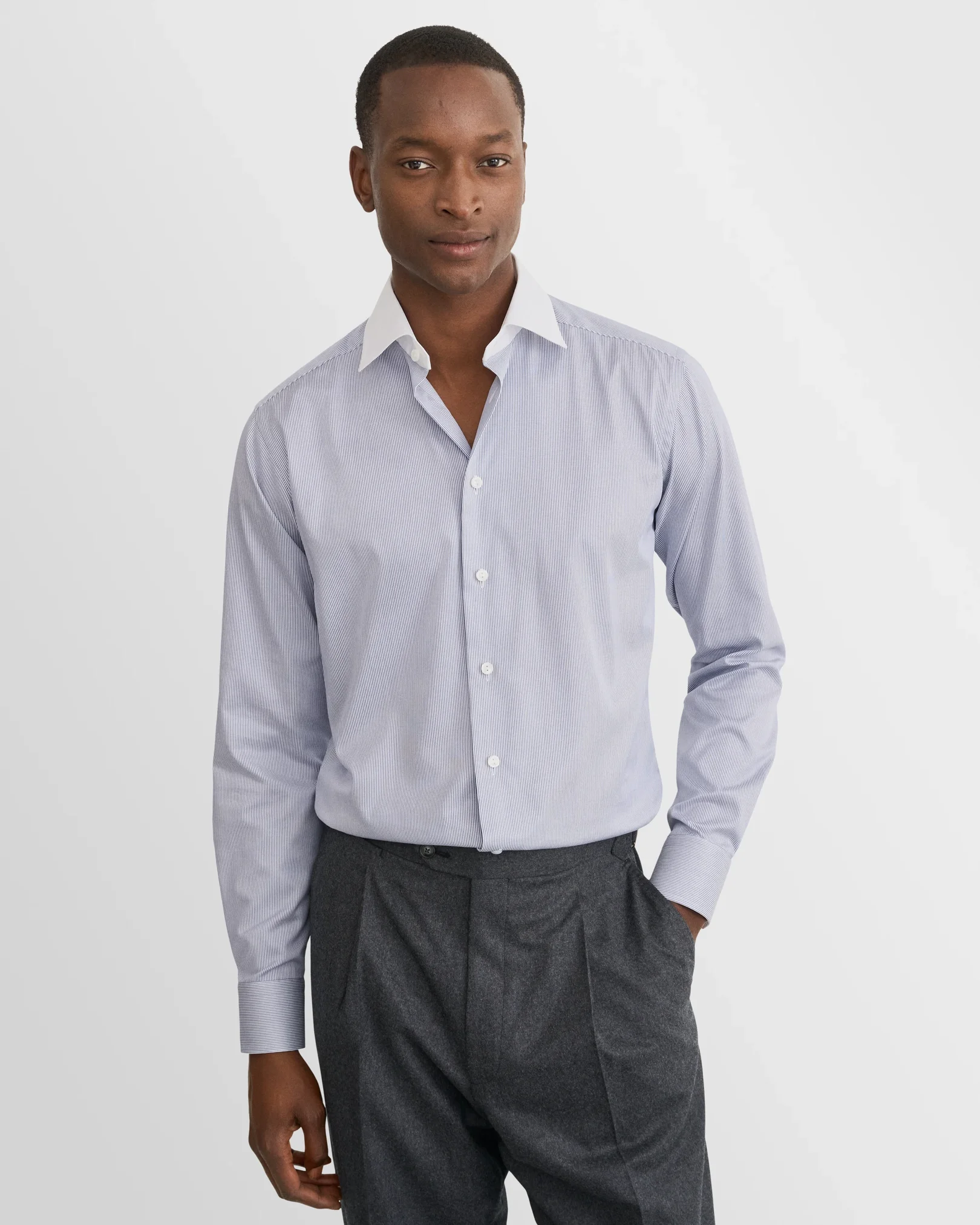 Eton - white collar shirt 266