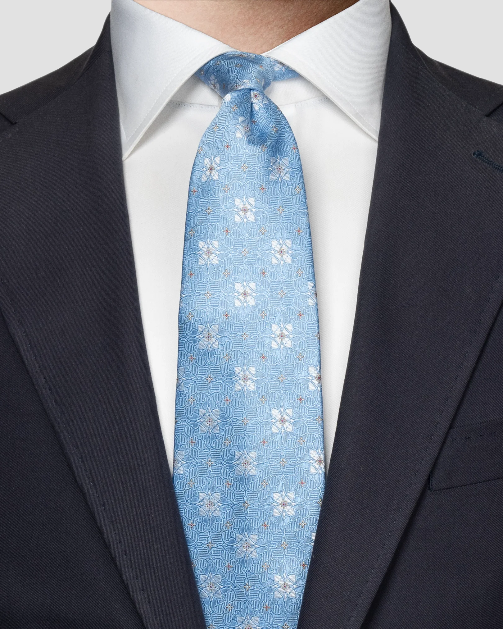 Eton - light blue tie