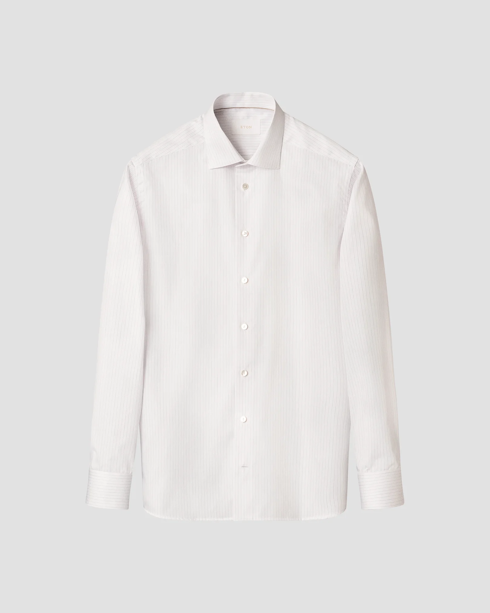 Eton - pink striped supima 120 shirt