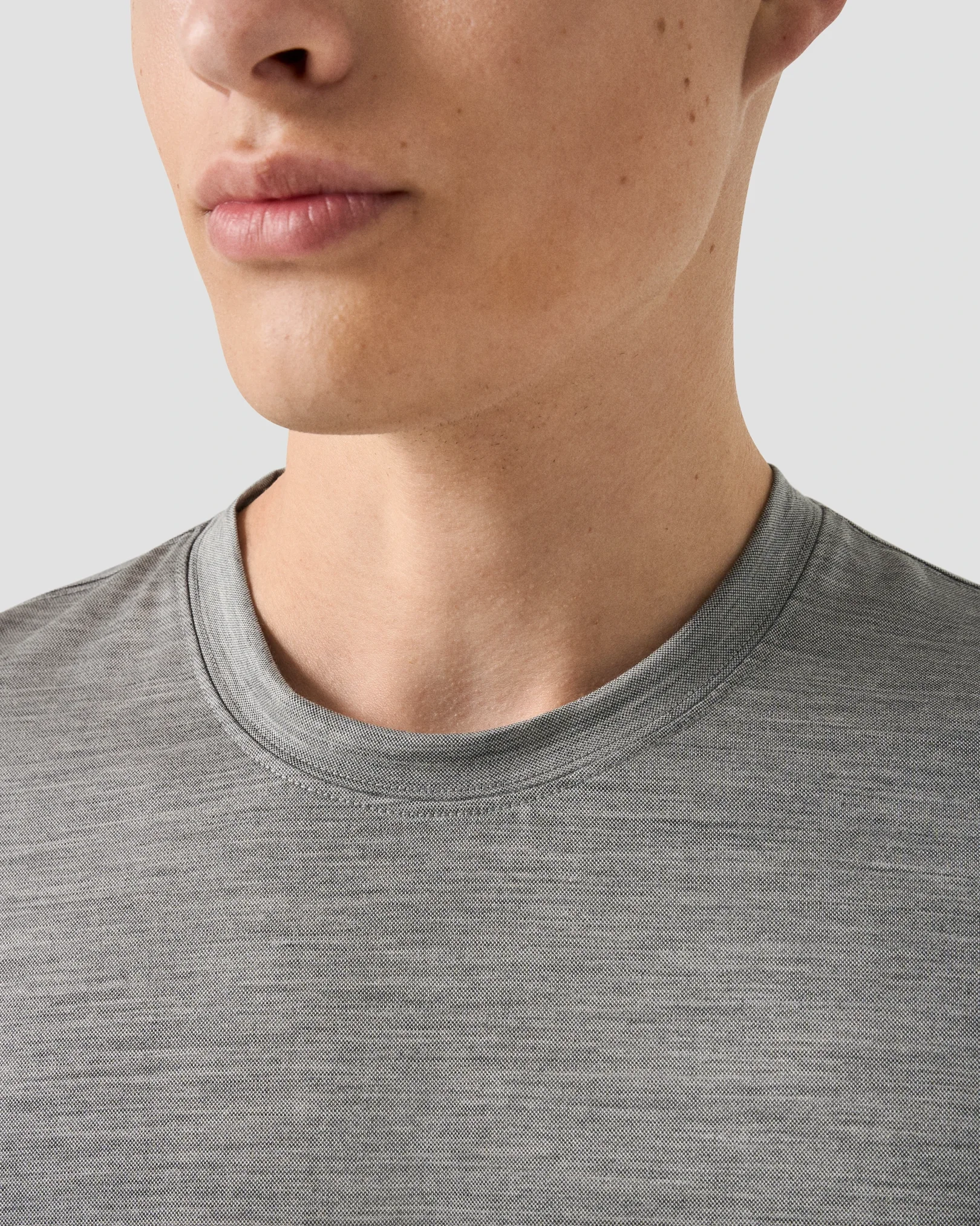 Eton - merino wool lyocell t shirt