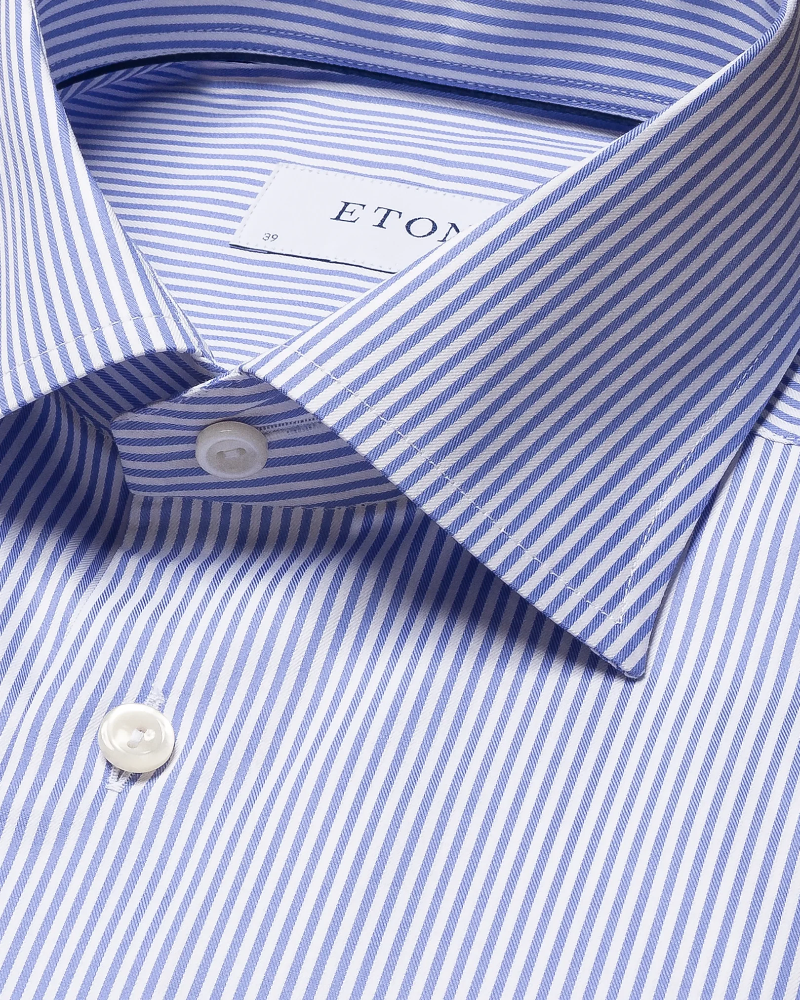 Eton - mid blue fine twill