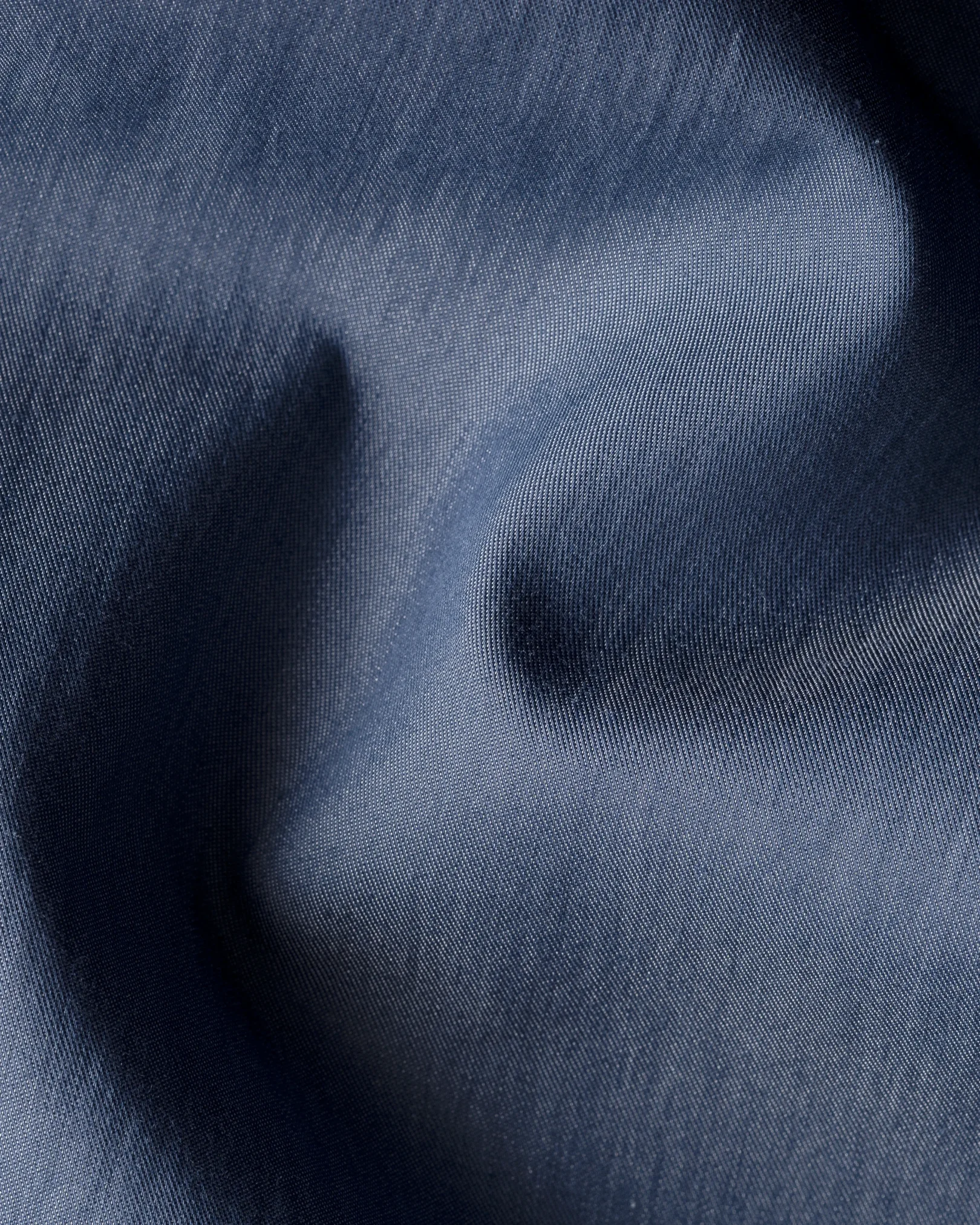 Eton - dark blue striped cotton silk shirt 268