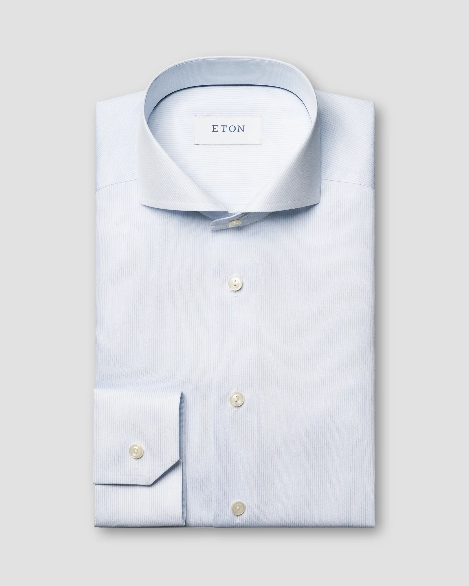 Eton - Fine Striped Twill Shirt