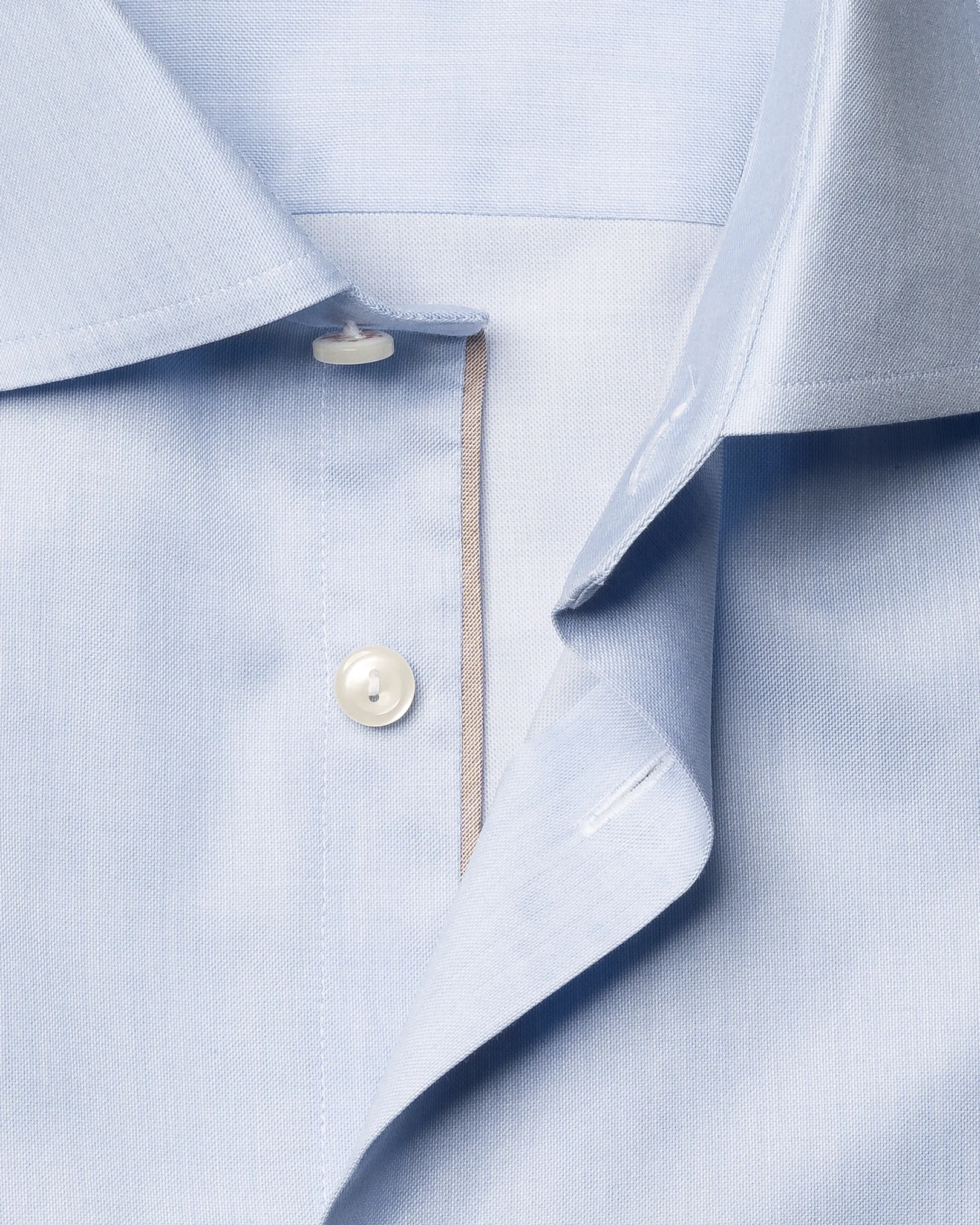 Eton - end on end signature twill shirt cut away