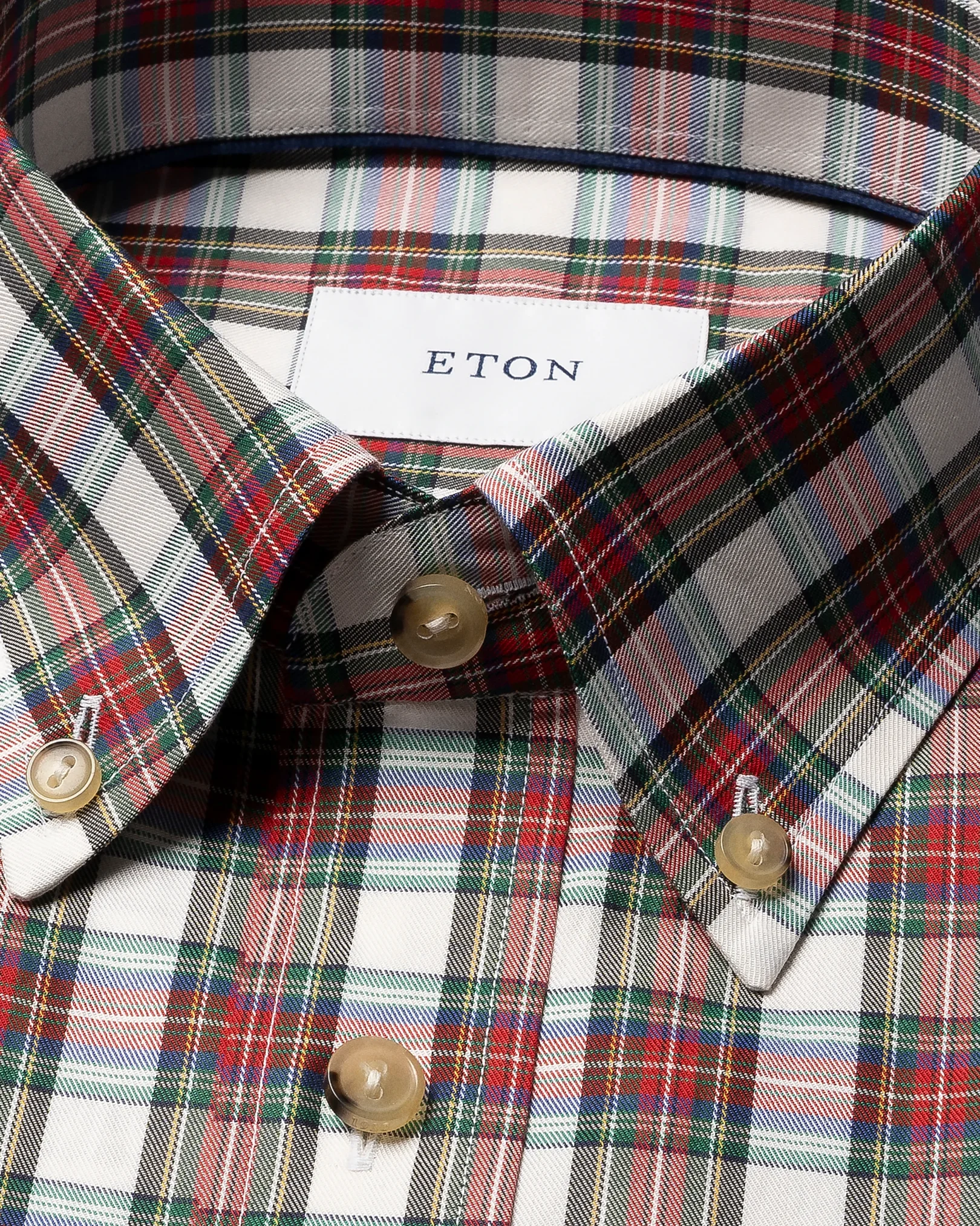 Eton - Tartan Plaid Shirt