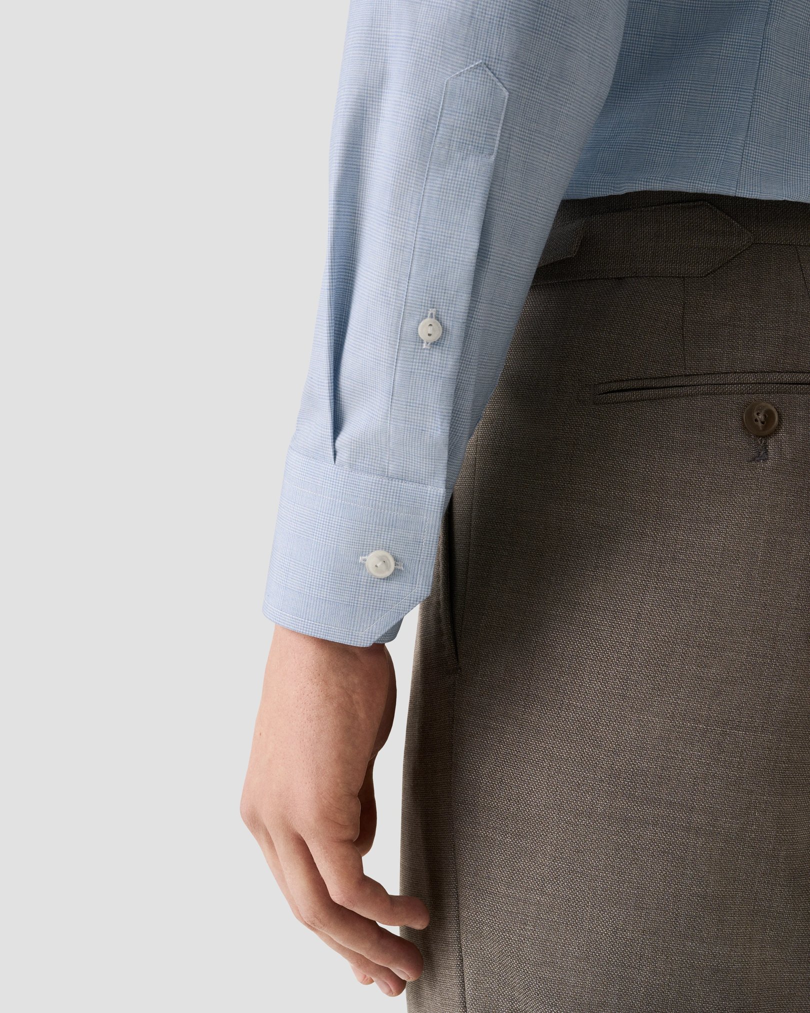 Eton - Check Fine Twill Shirt