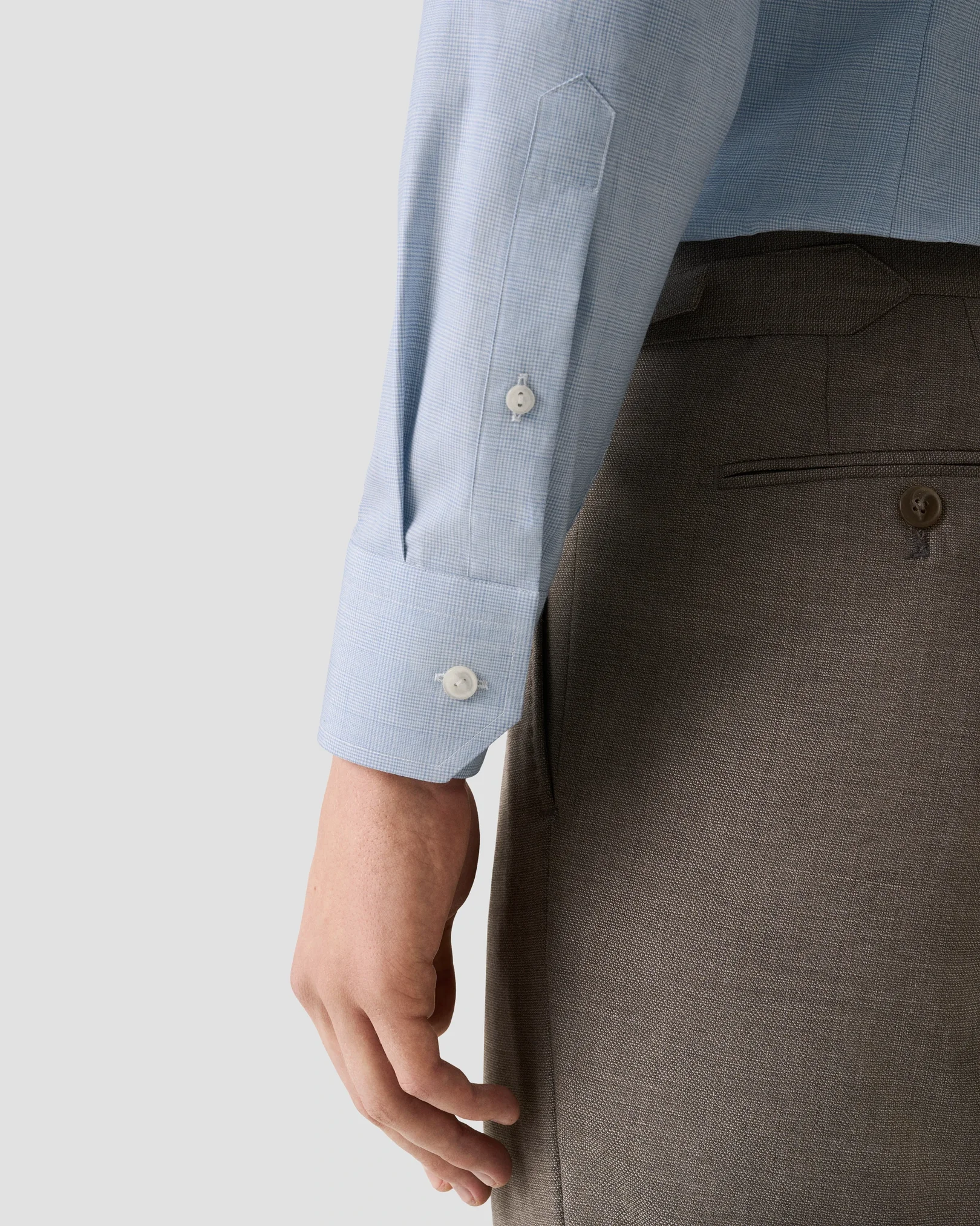 Eton - Check Fine Twill Shirt
