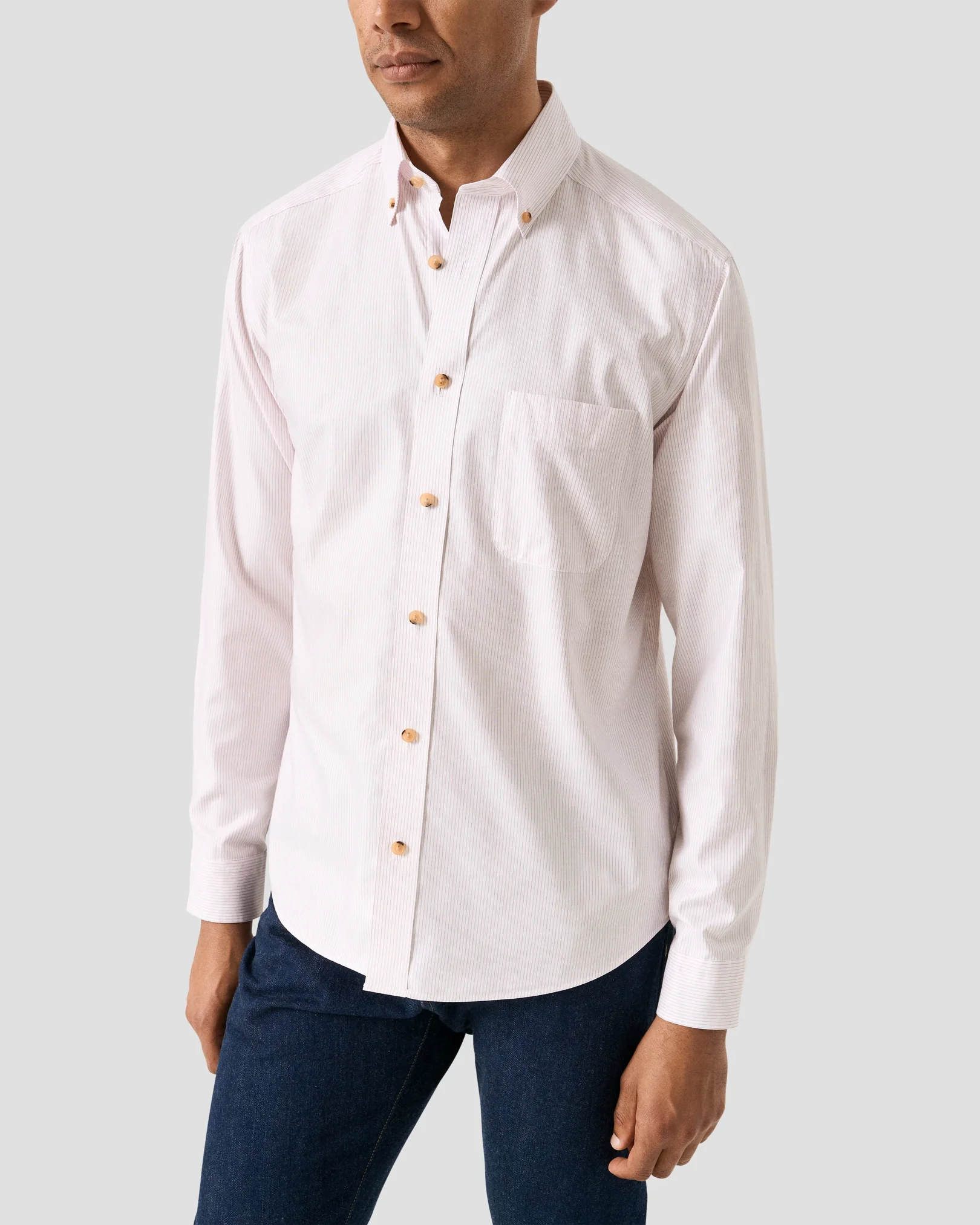 Eton - Chemise Signature Oxford rayée