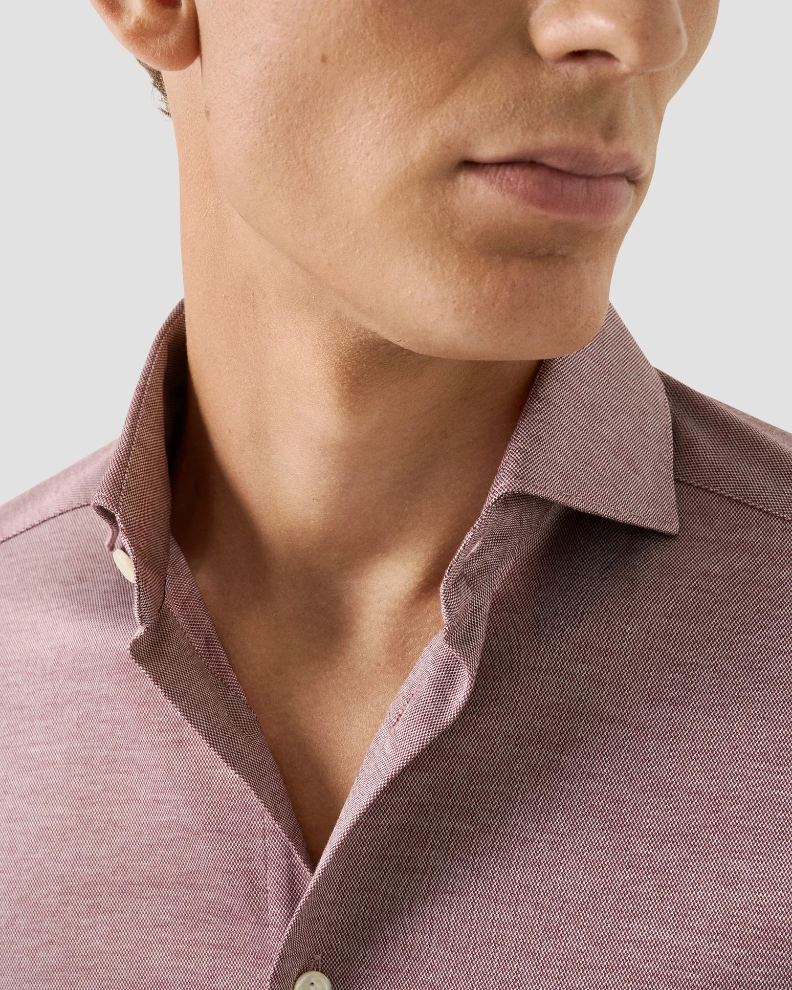 Eton - Filo di Scozia Jacquard Knit Shirt