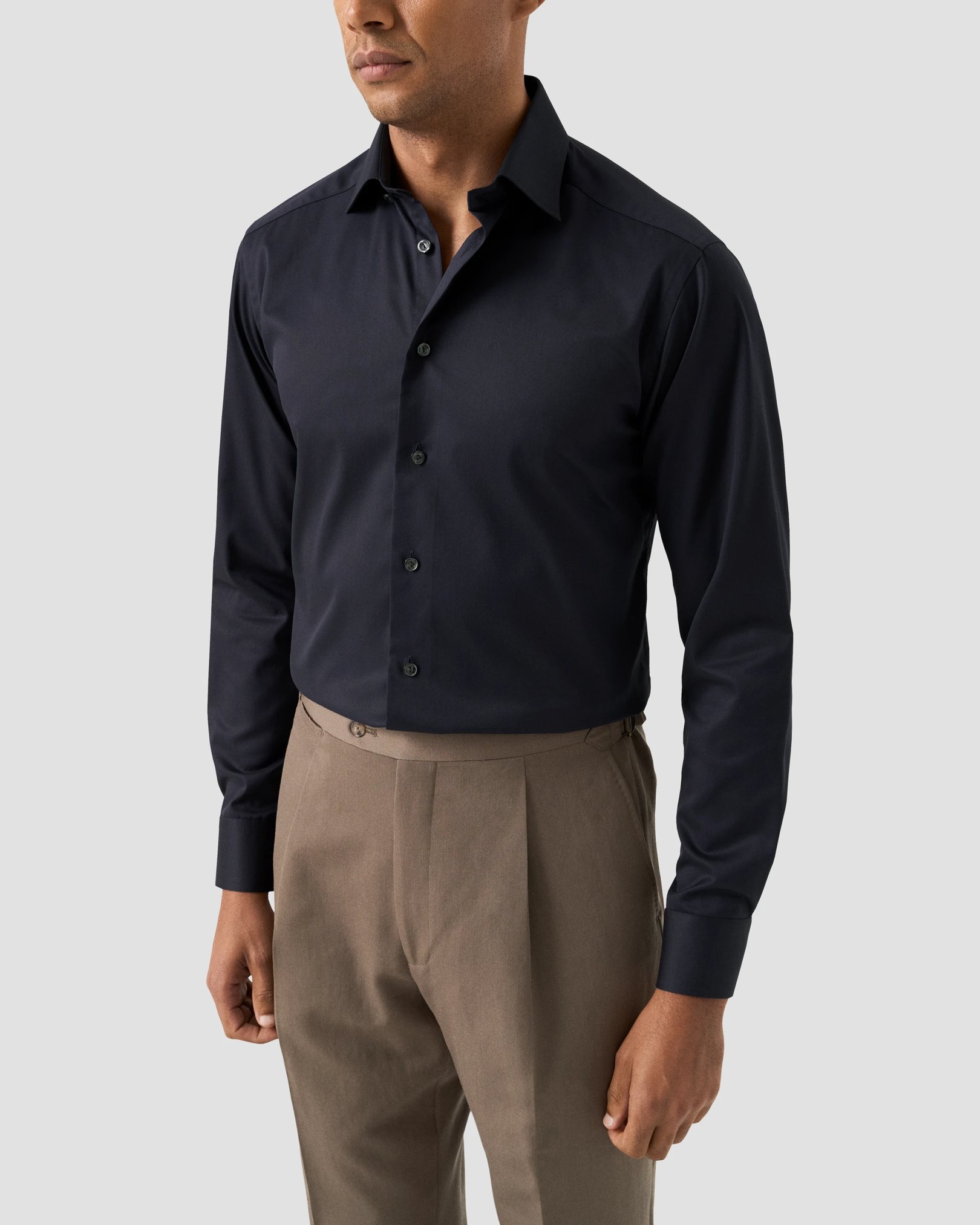 Eton - Dark Blue Signature Twill Shirt