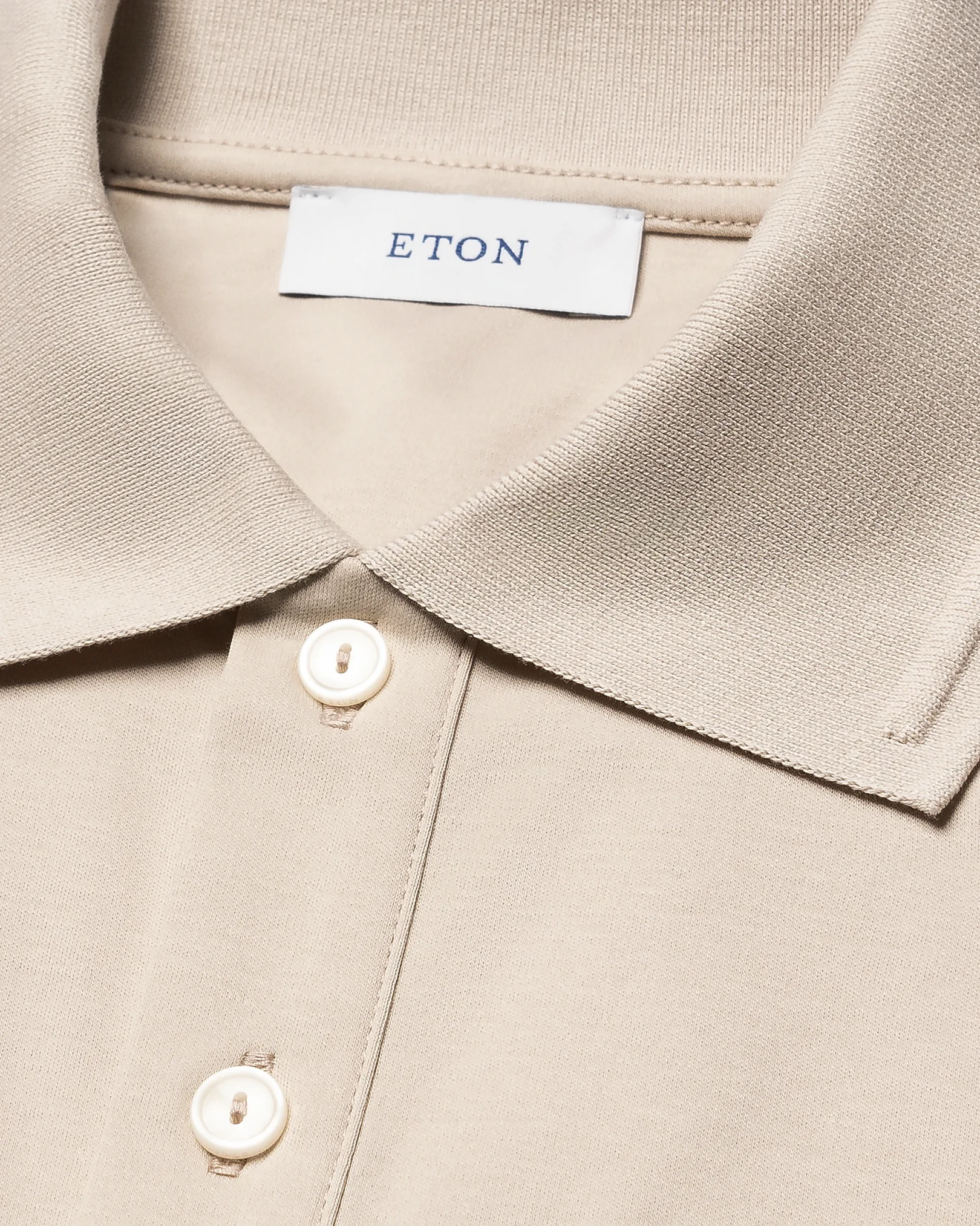 Eton - beige cotton interlock 261