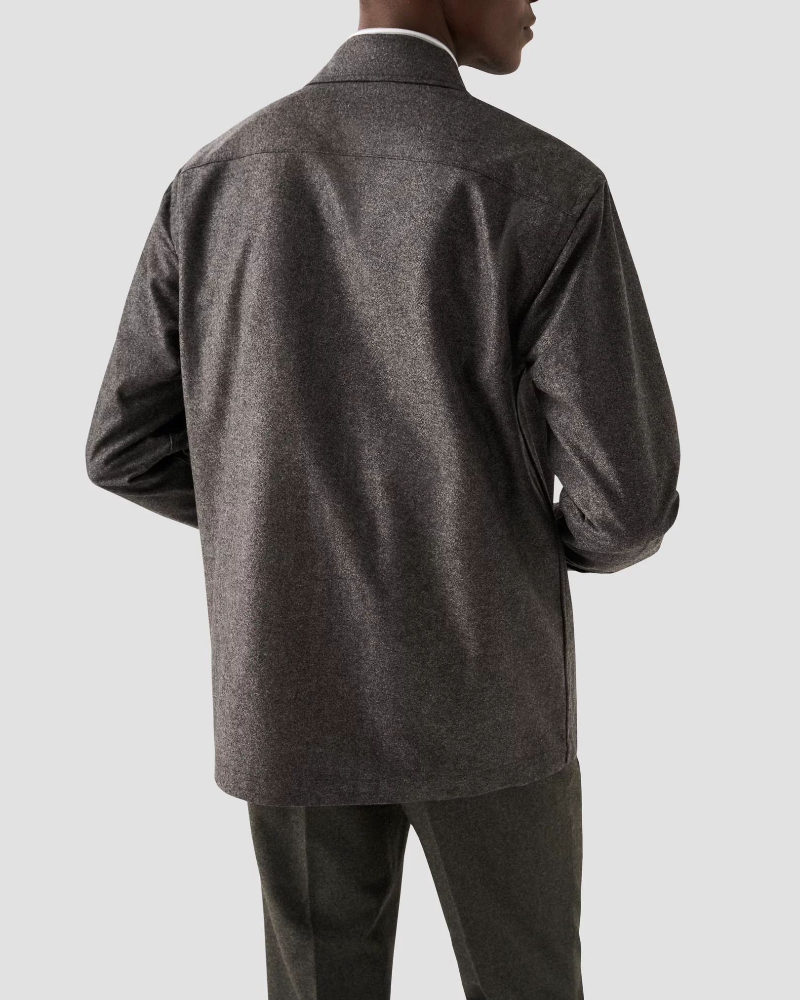 Eton - heavy flannel overshirt