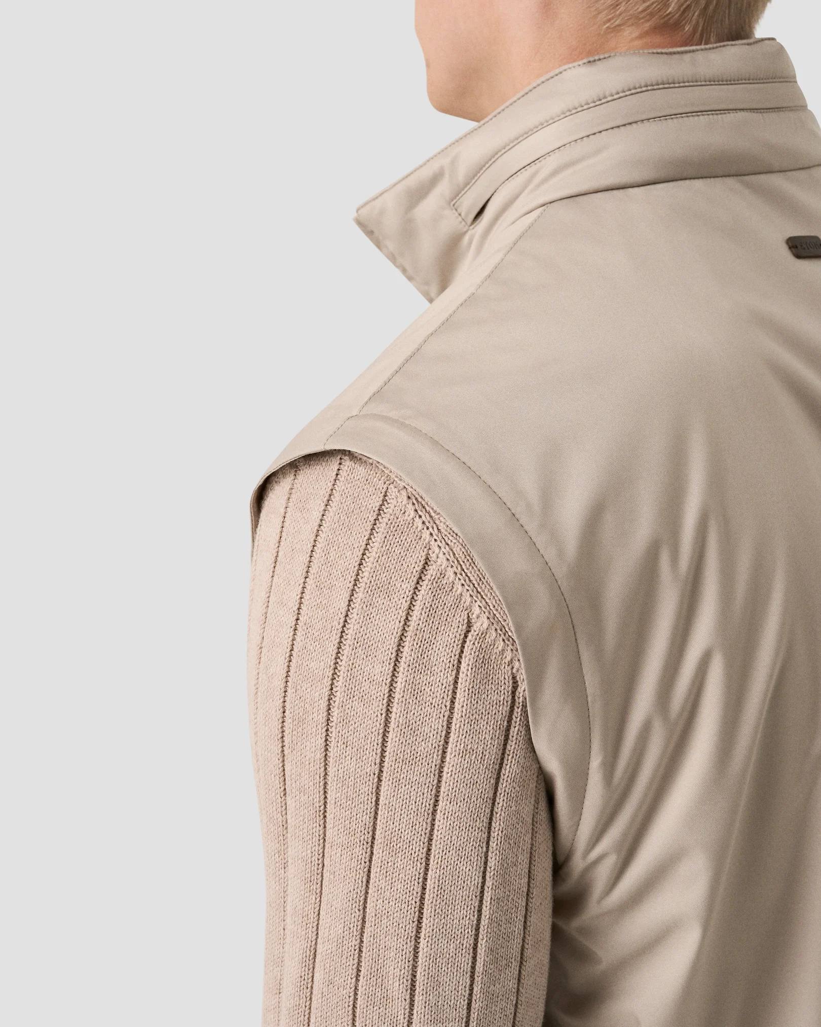 Eton - beige three in one jacket