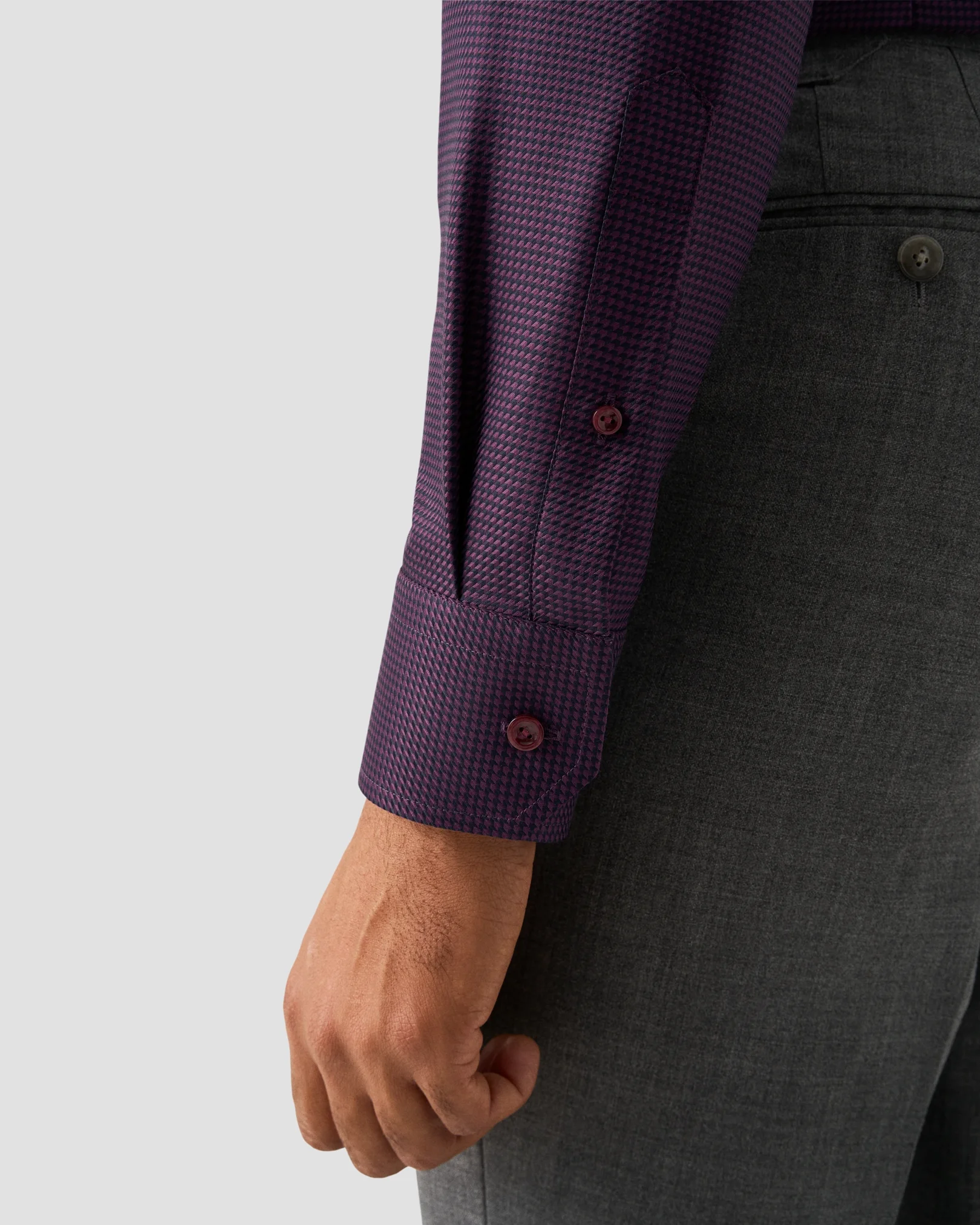 Eton - Houndstooth King Twill Shirt