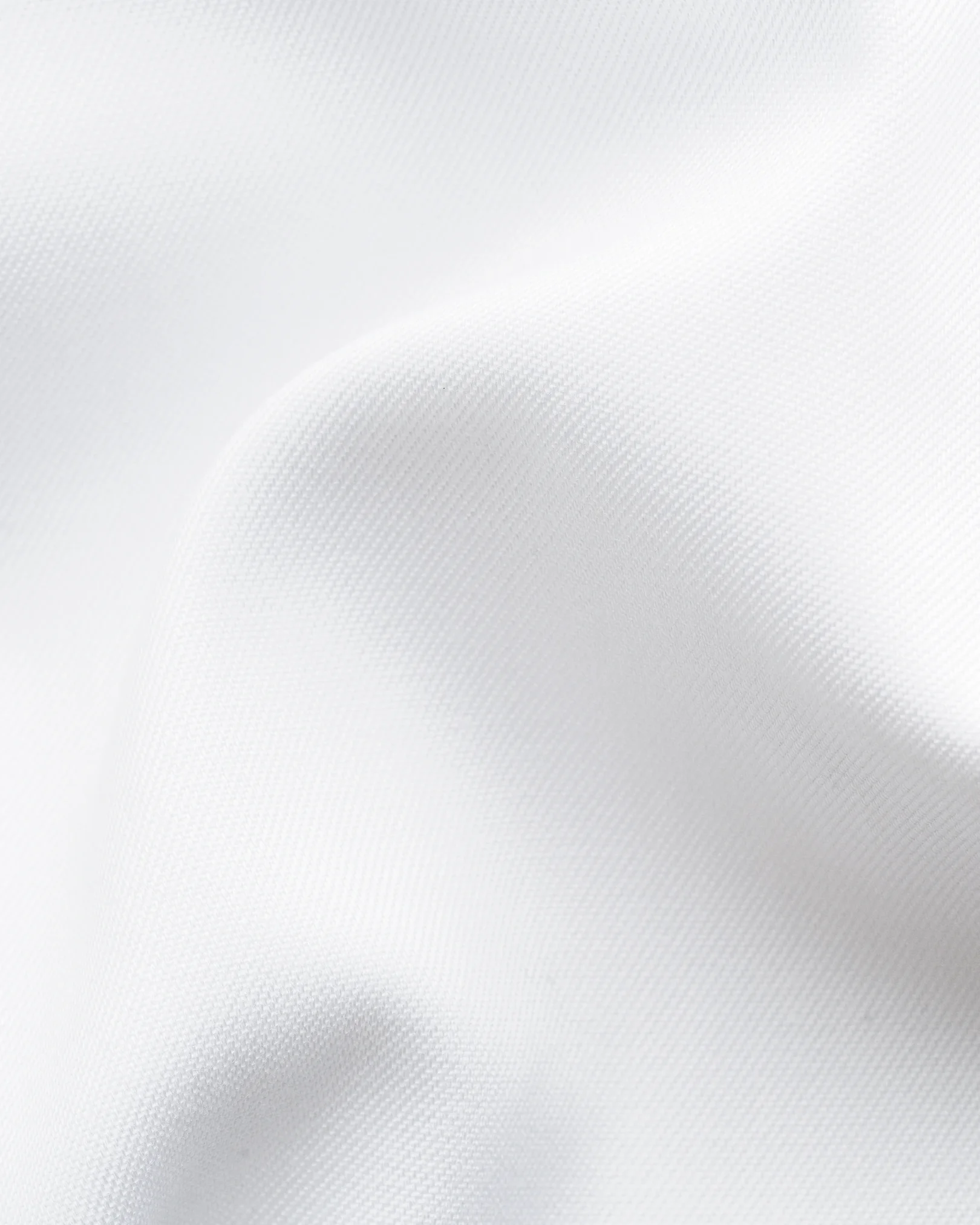 Eton - white solid paisley effect shirt cut away single slim