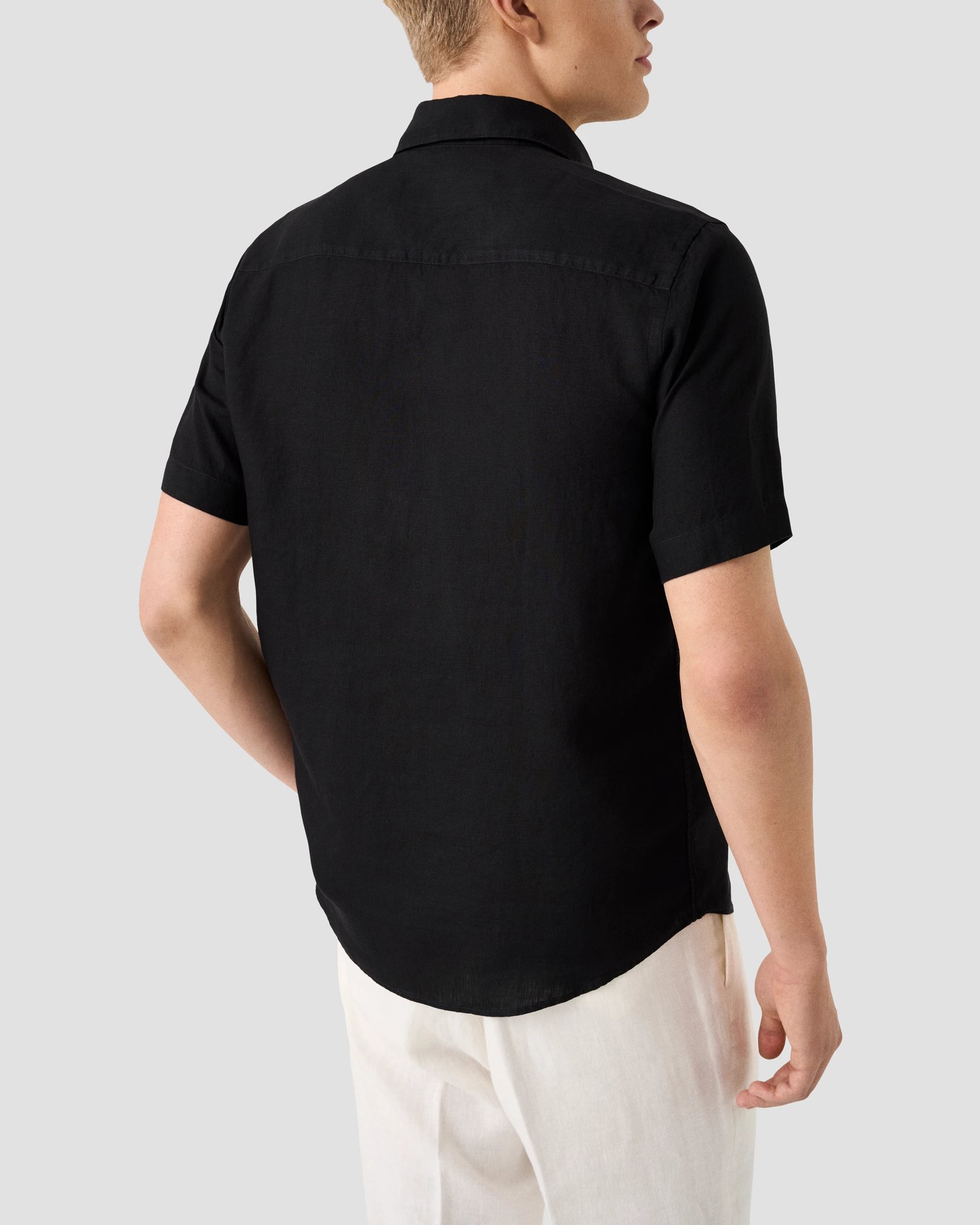 Eton - Short Sleeve Linen Shirt