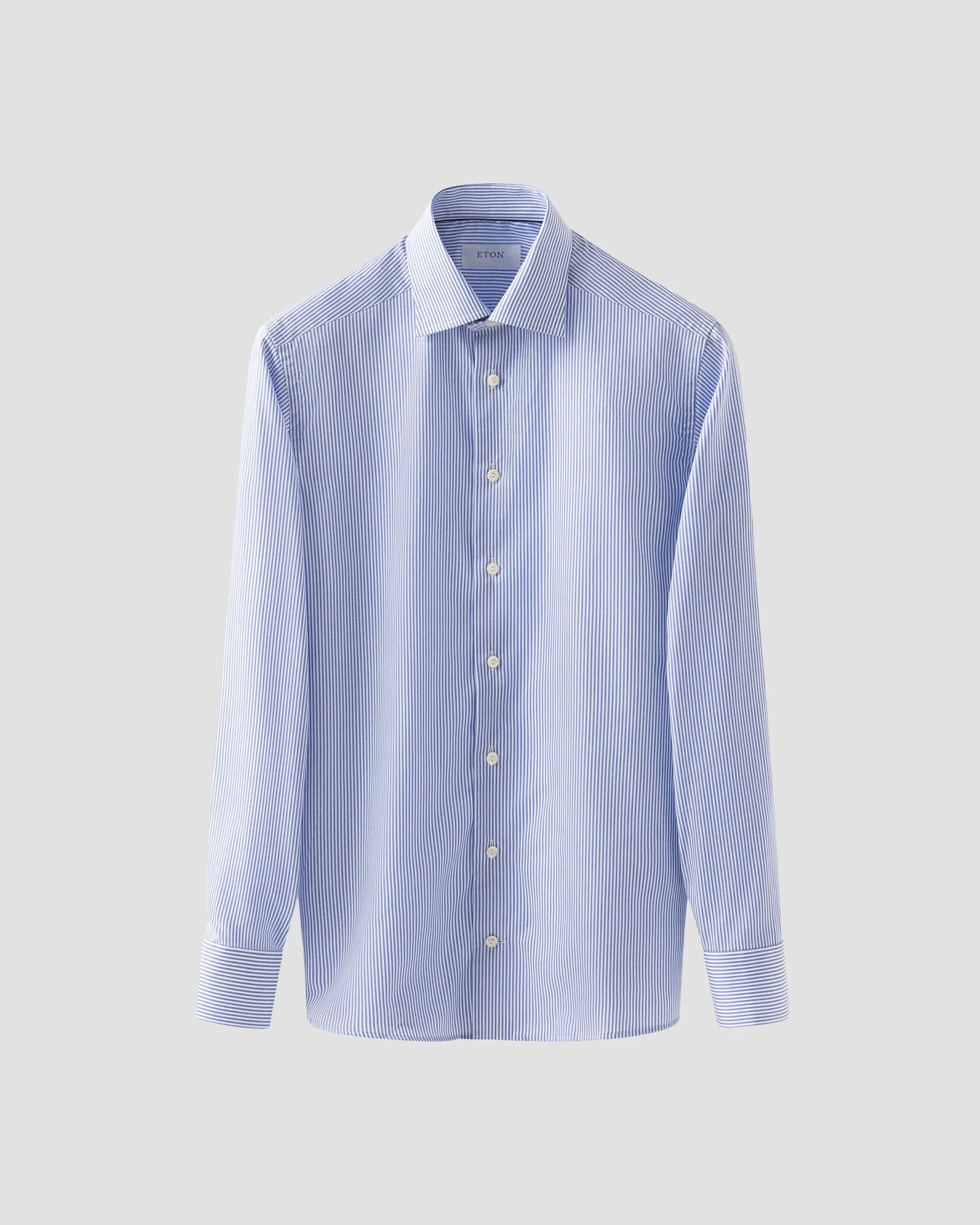 Eton - mid blue mens shirt business
