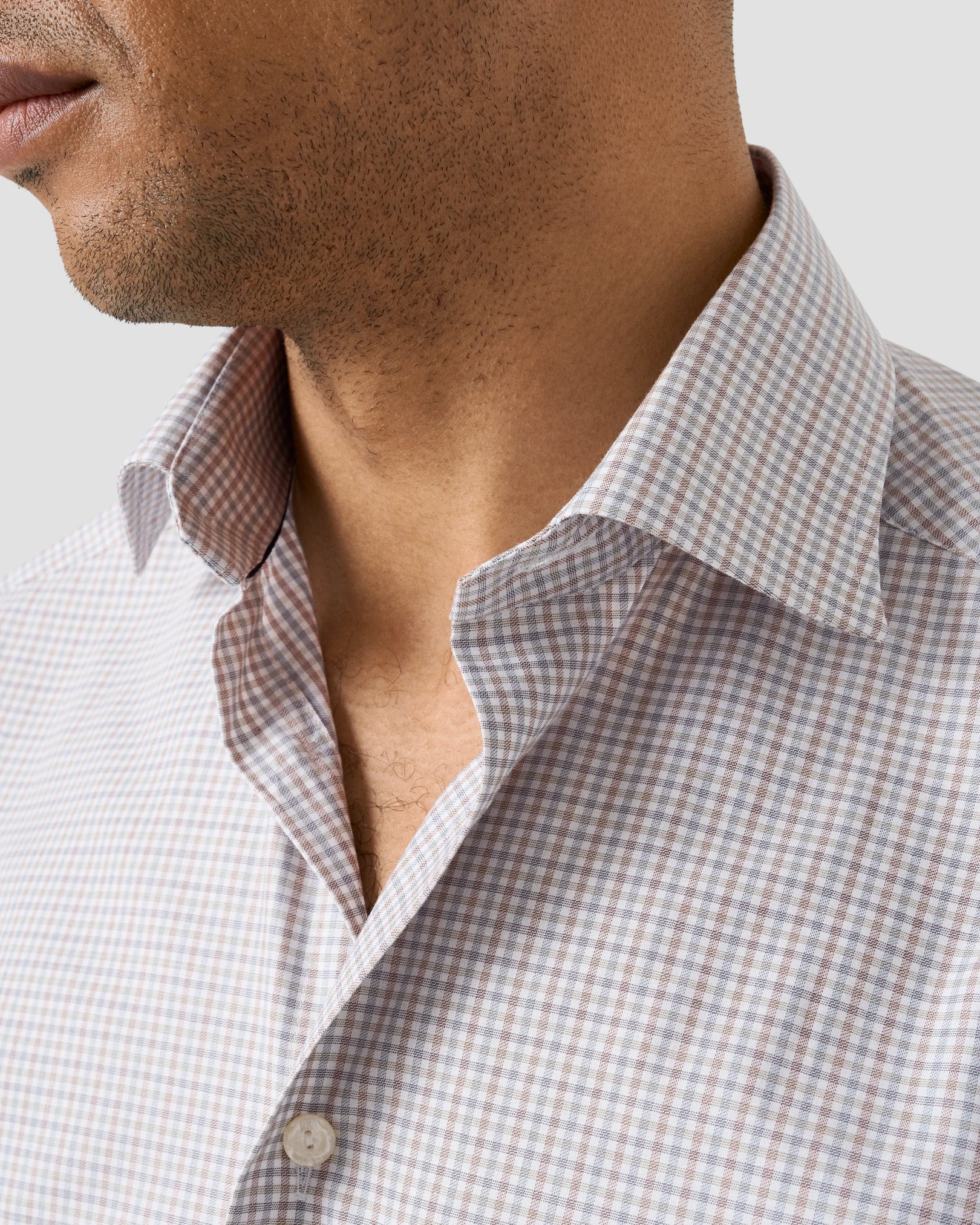 Eton - Micro Check Twill Shirt